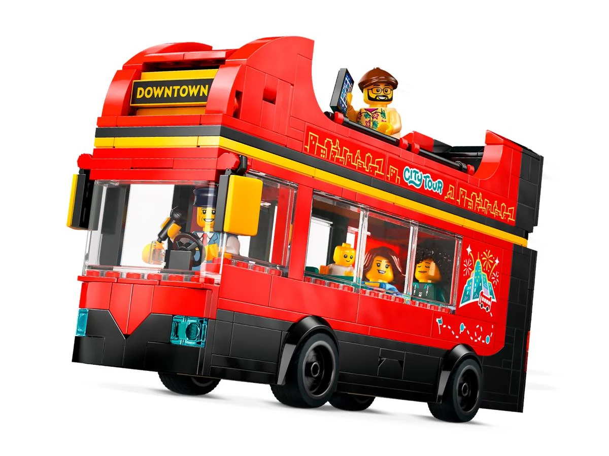LEGO 60407 Autobus turistico rosso a due piani - Image 3