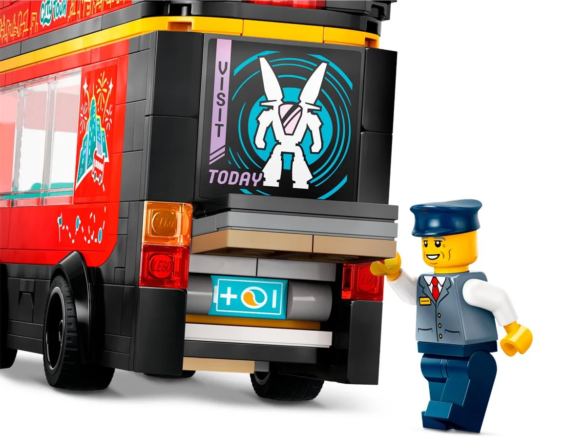 LEGO 60407 Autobus turistico rosso a due piani - Image 5