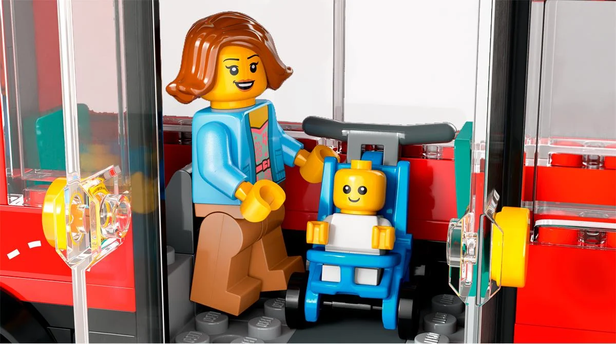 LEGO 60407 Autobus turistico rosso a due piani - Image 6