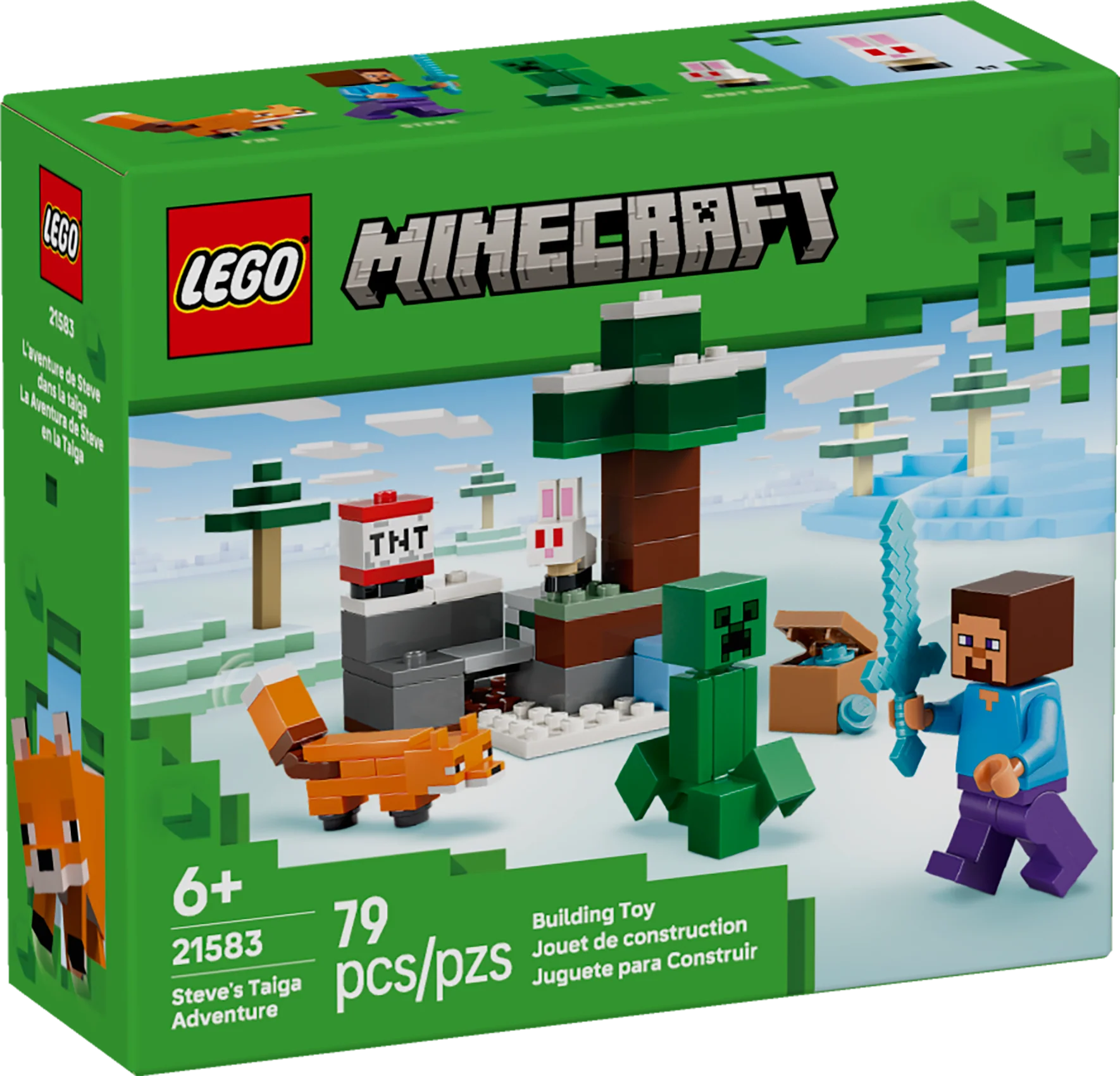 LEGO 21583 Avventura di Steve nella taiga - Image 2