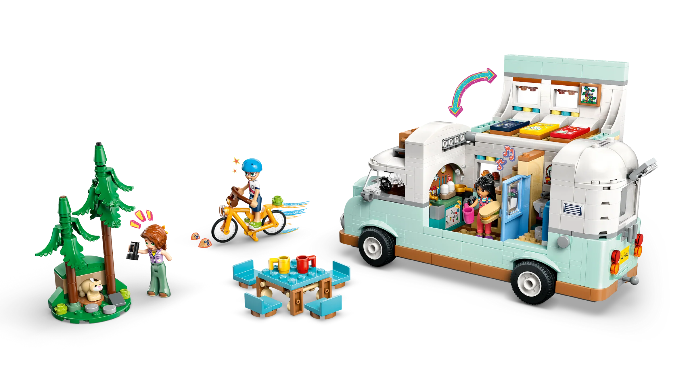 LEGO 42663 Avventura sul camper dell’amicizia