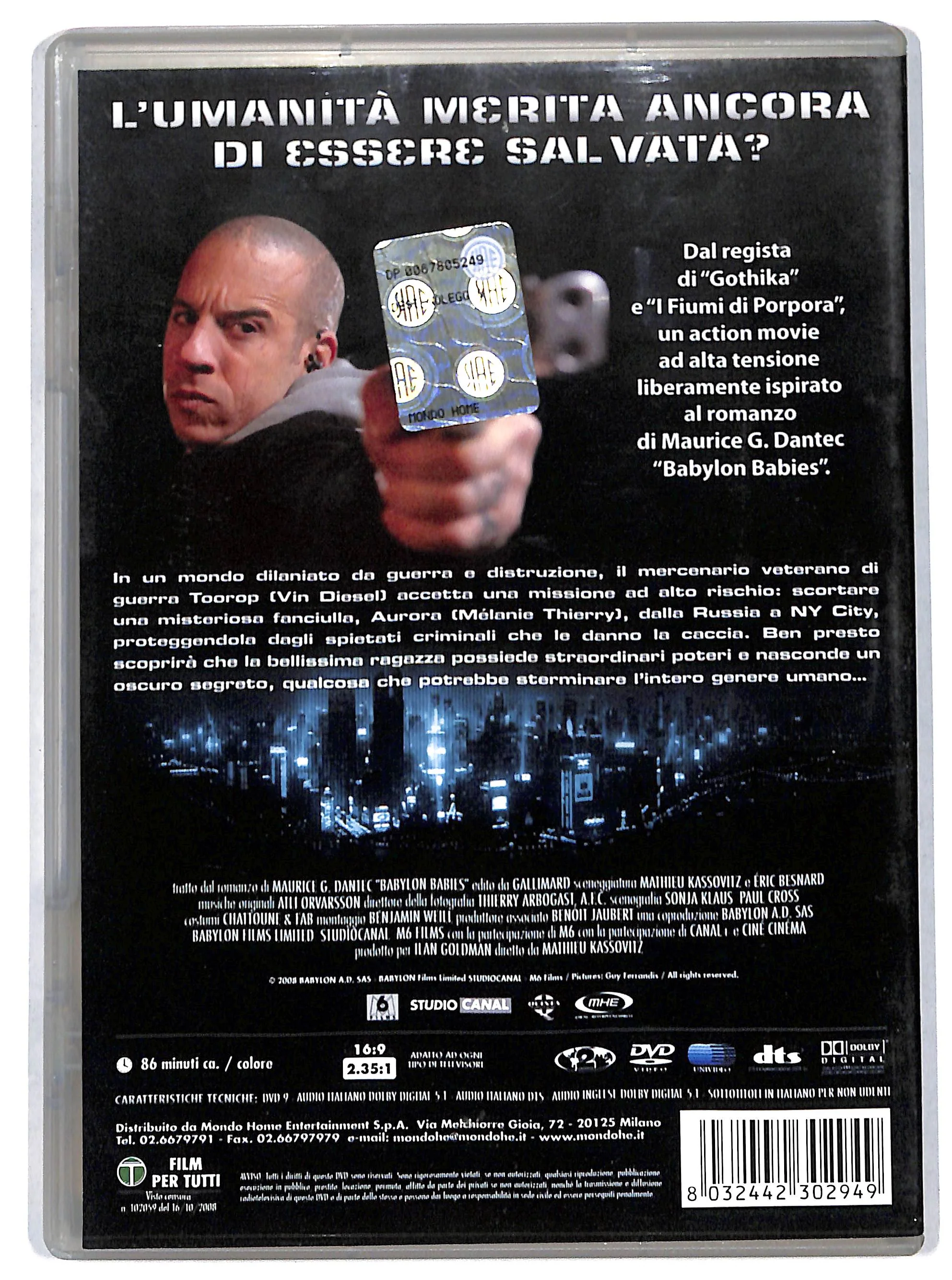 EBOND babylon a.d. NOLEGGIO DVD DB749249 - Image 2