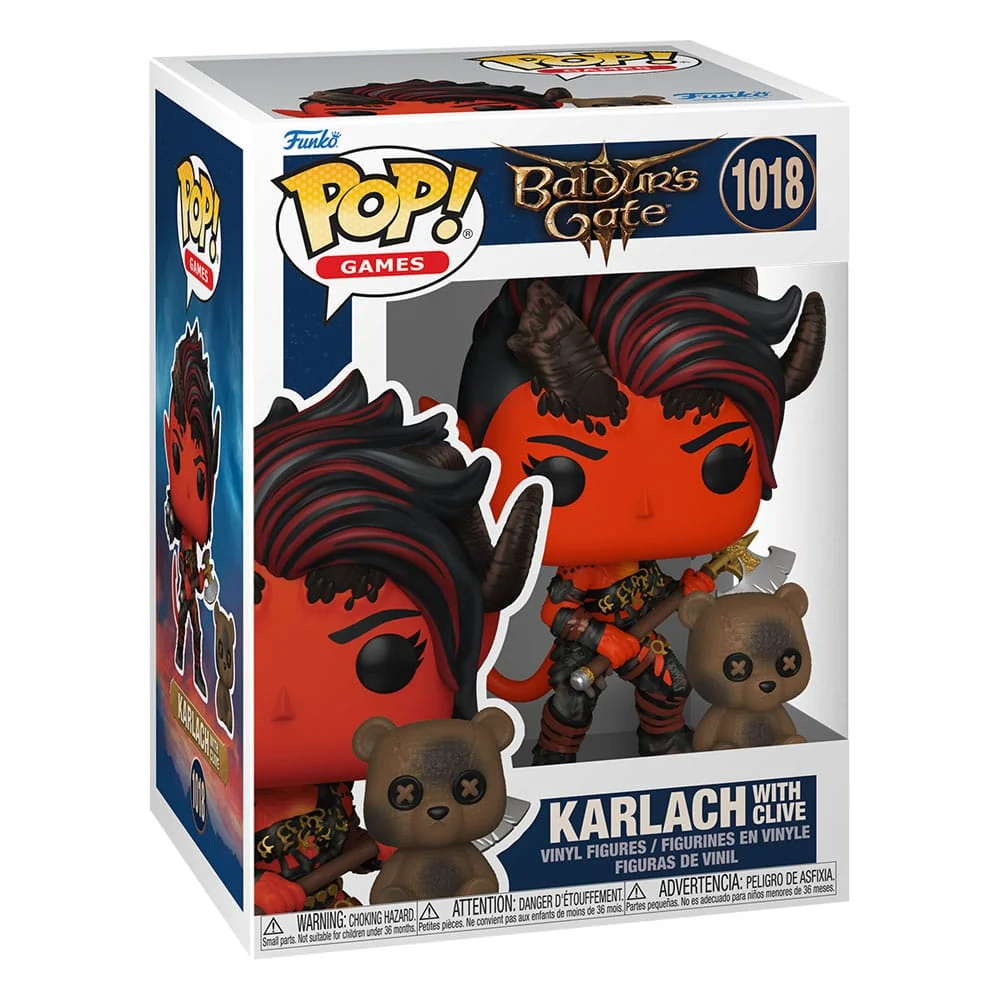 BALDUR'S GATE POP! & BUDDY VINYL FIGURE KARLACH & CLIVE 9 CM - Image 2