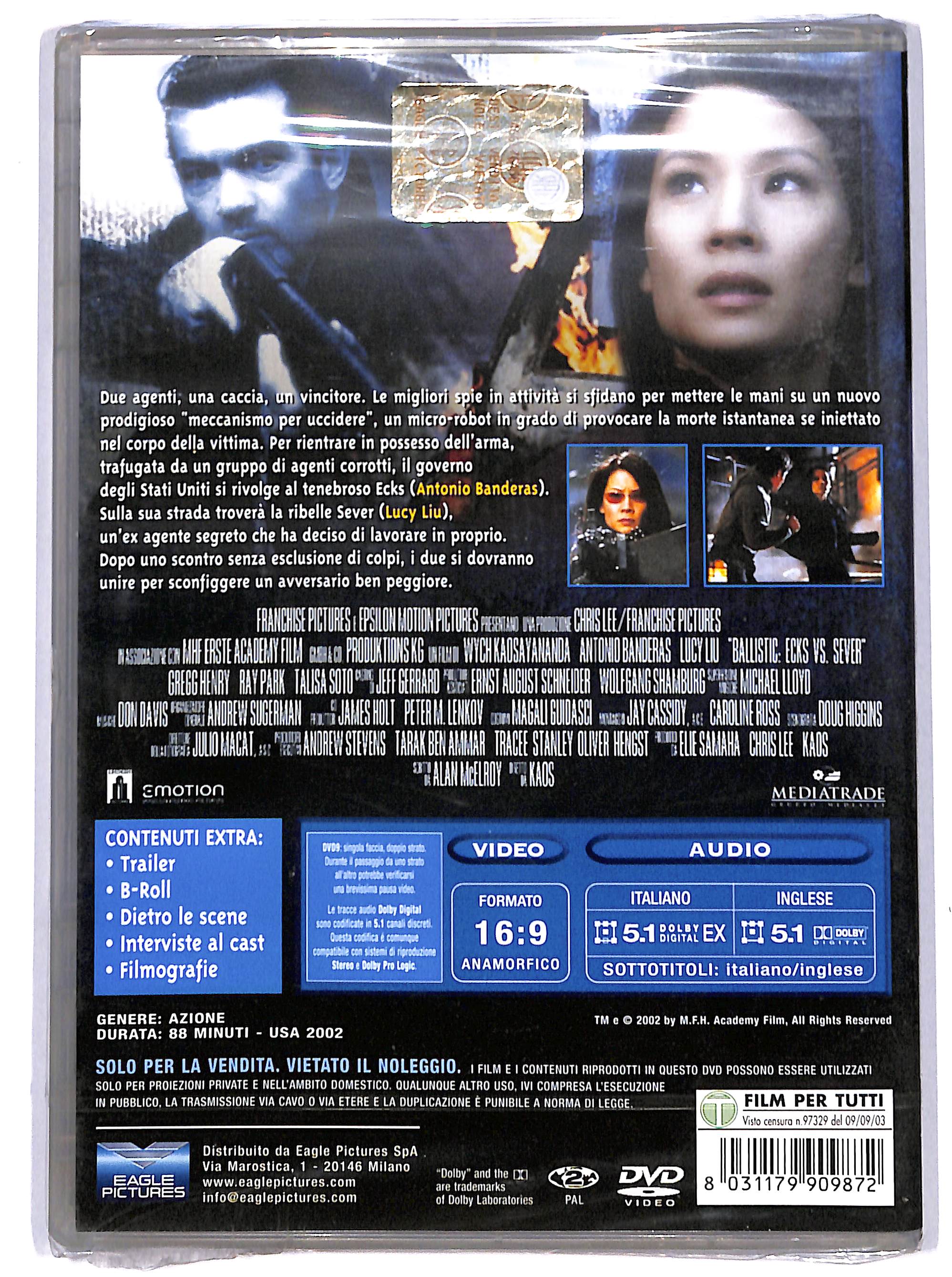 EBOND Ballistic DVD DB711328 - Image 2