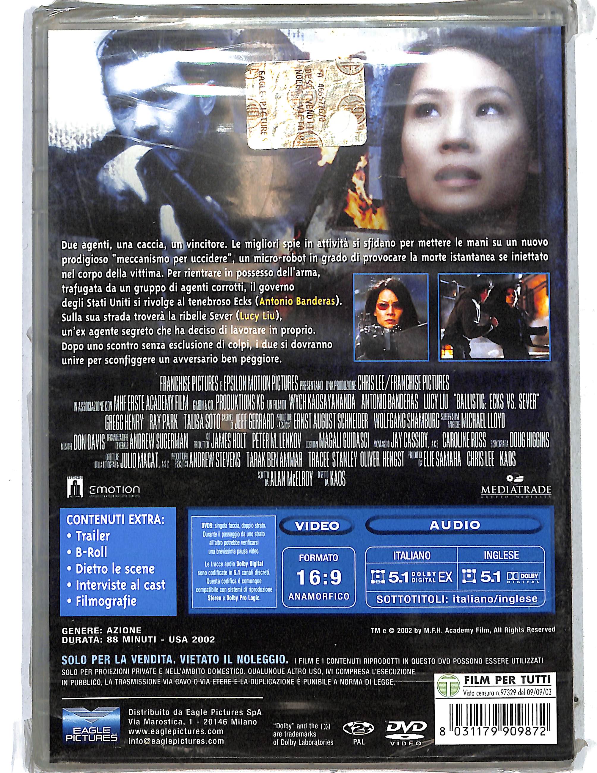 EBOND Ballistic DVD DB732312 - Image 2