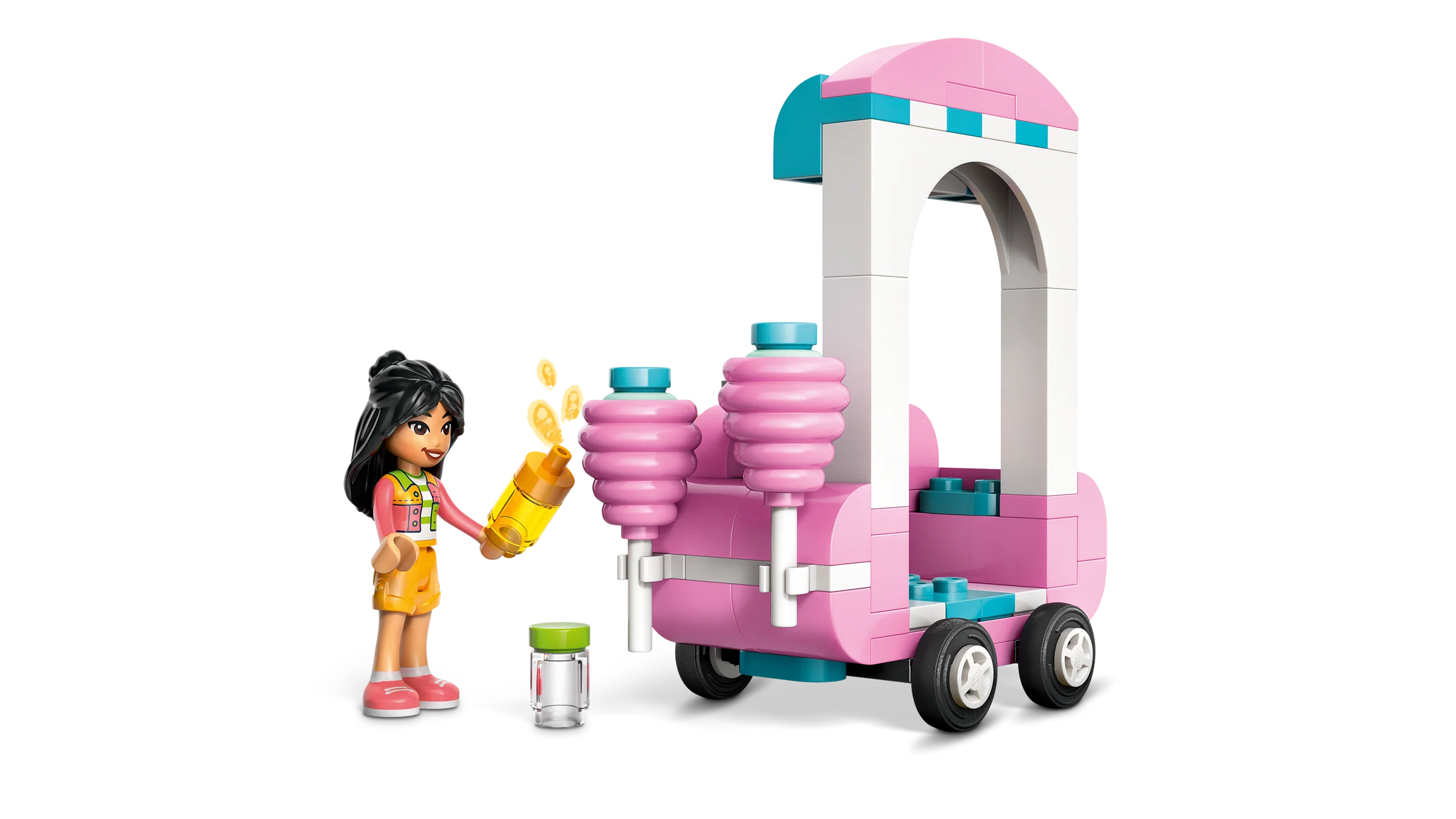 LEGO 42643 Bancarella di zucchero filato e scooter - Image 3