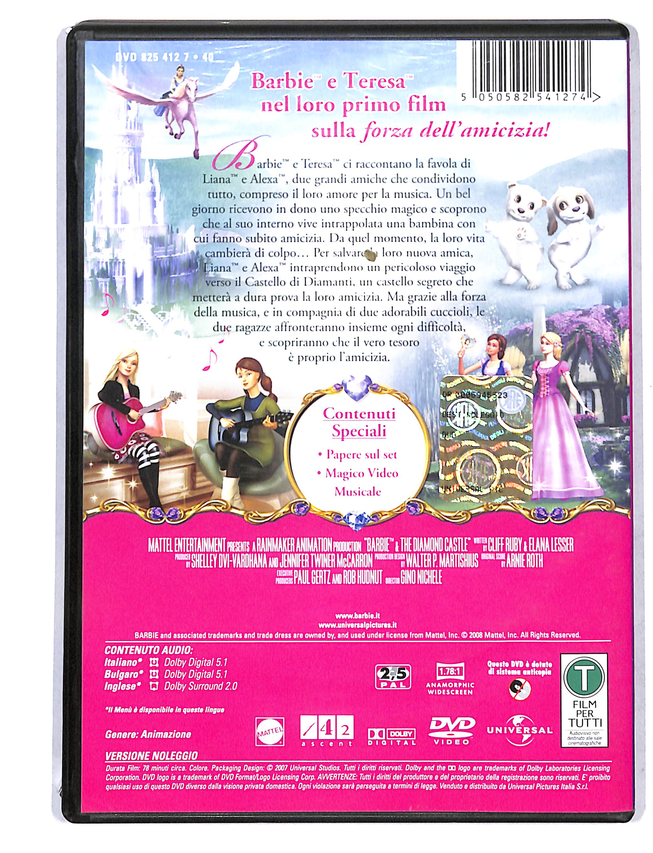 EBOND Barbie il castello di diamanti NOLEGGIO DVD DB736654 - Image 2