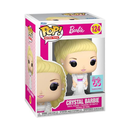 BARBIE POP! RETRO TOYS VINYL FIGURE CRYSTAL BARBIE 9 CM - Image 2