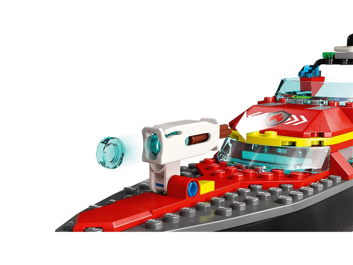 LEGO 60373 Barca di soccorso antincendio - Image 6