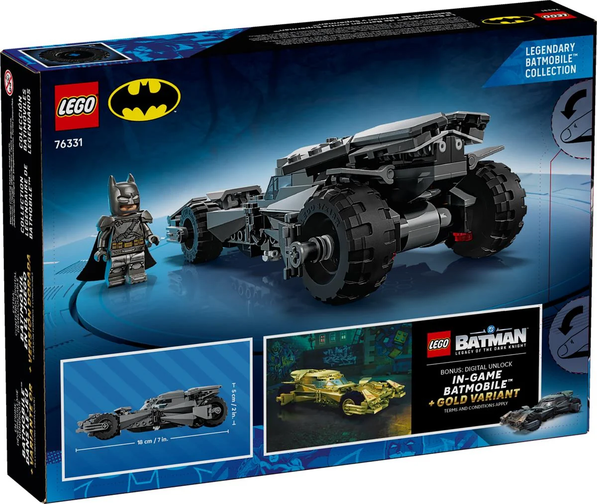 LEGO 76331 Batman v Superman™ Batmobile™ - Image 5
