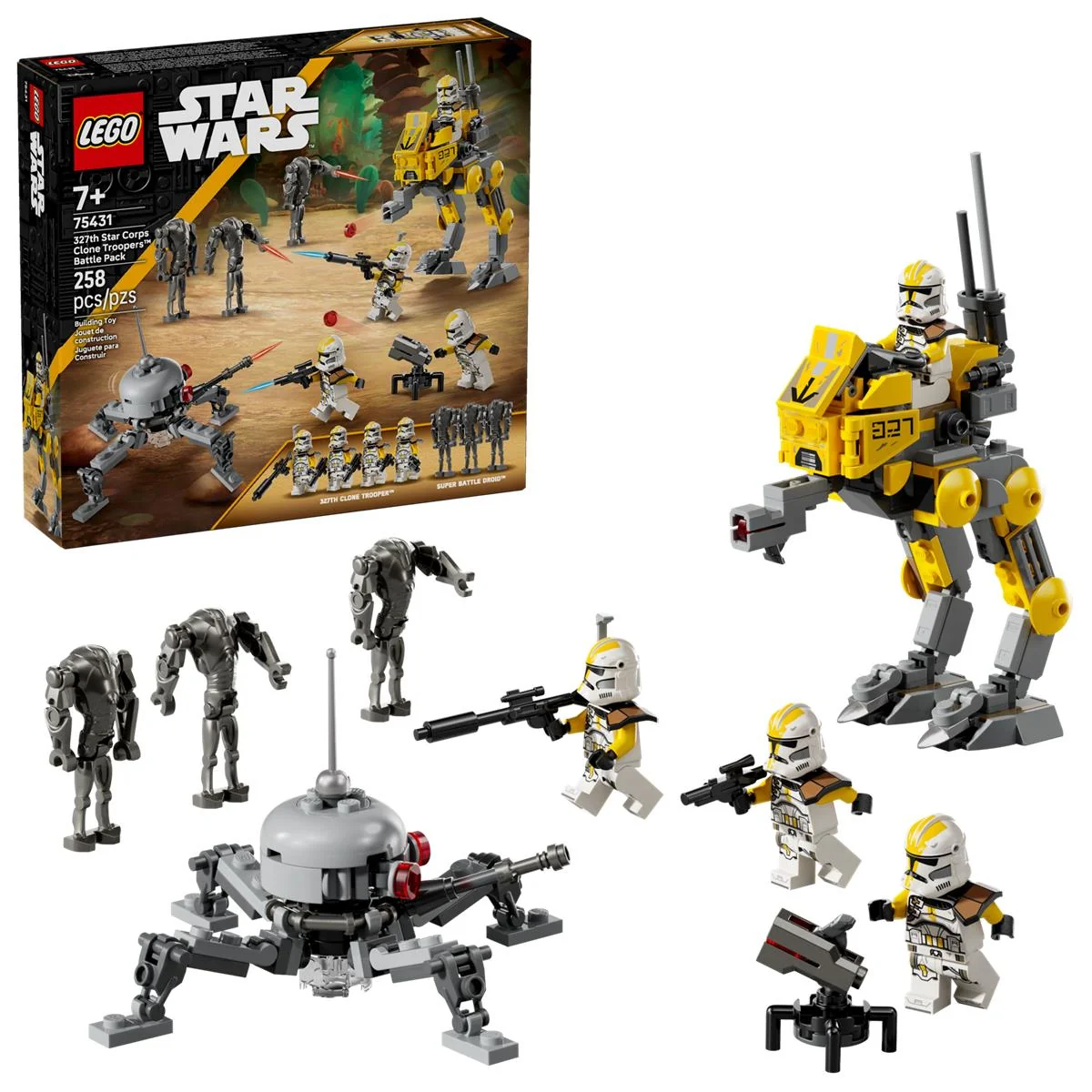 LEGO 75431 Battle Pack 327° Star Corps di Clone Troopers™ - Image 6
