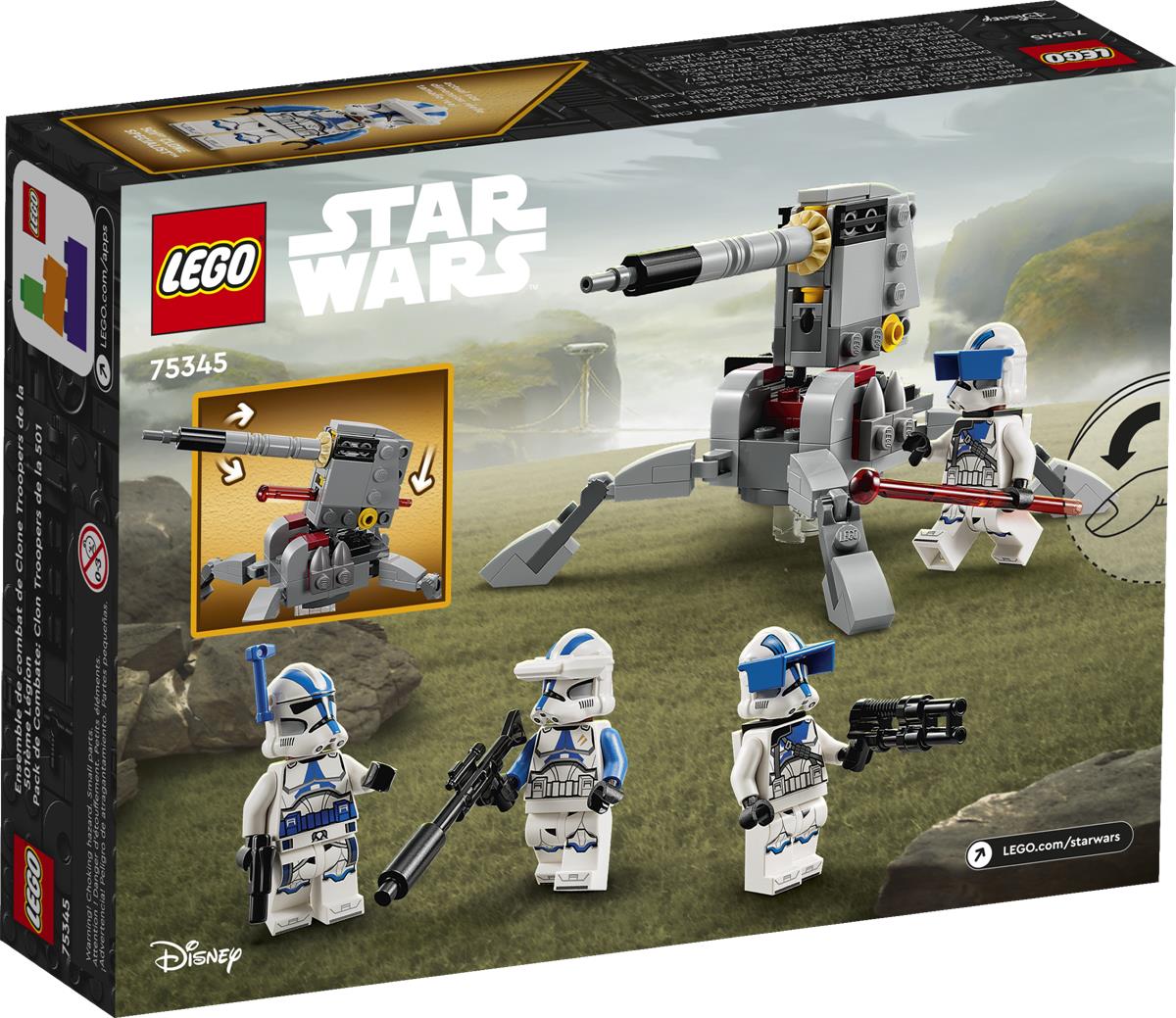 LEGO 75345 Battle Pack Clone Troopers™ Legione 501 - Image 6