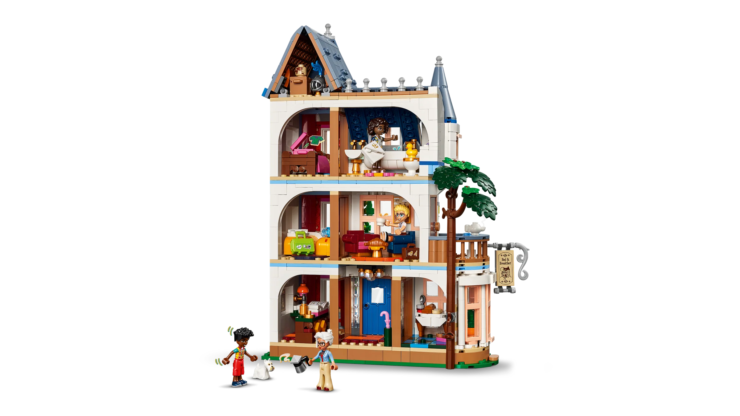 LEGO 42638 Bed And Breakfast al Castello - Image 2