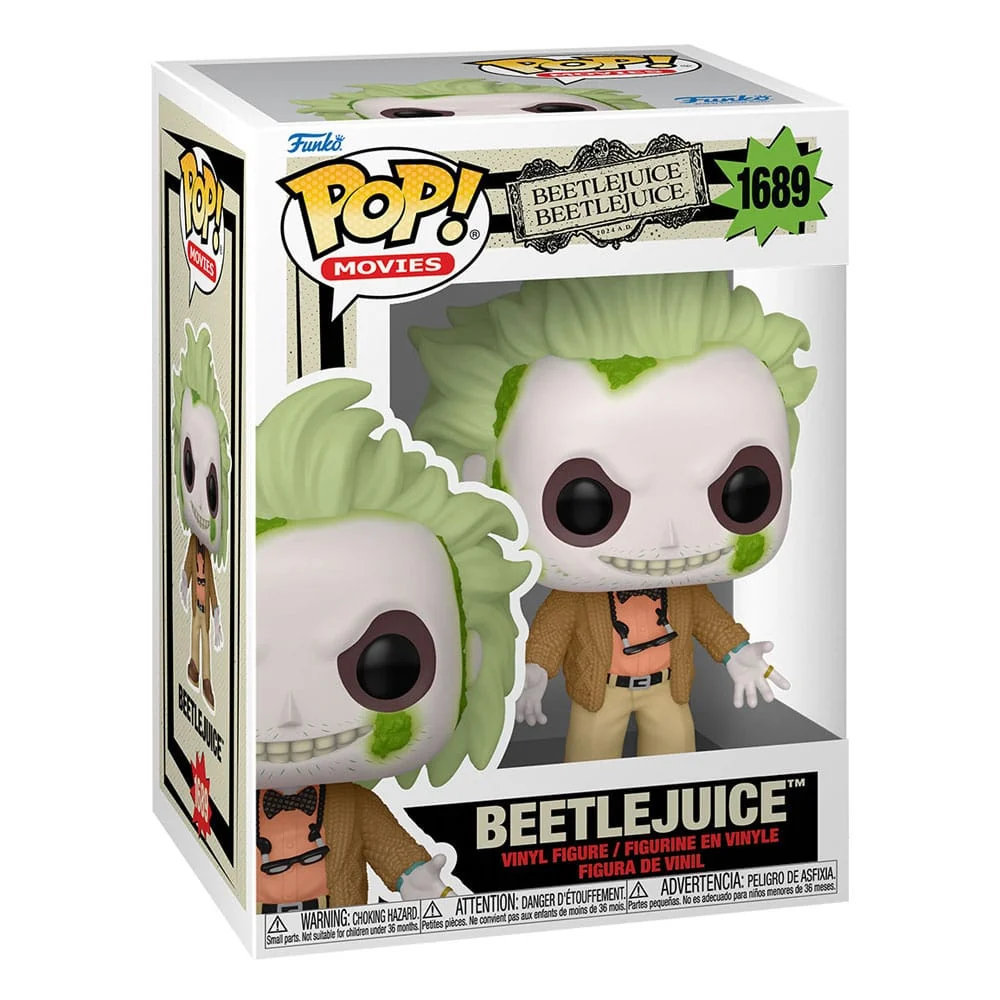 BEETLEJUICE 2 POP! MOVIES VINYL FIGURE BEETLEJUICE W/CHASE 9 CM - Image 2