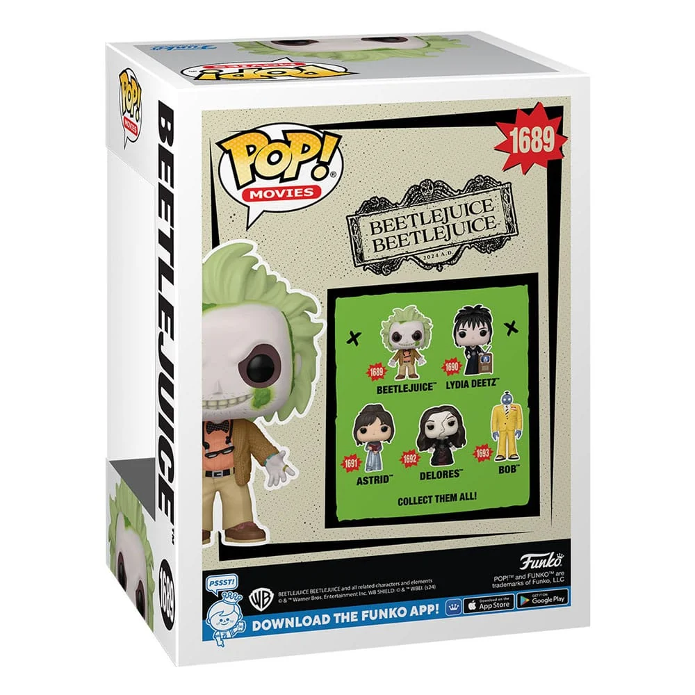 BEETLEJUICE 2 POP! MOVIES VINYL FIGURE BEETLEJUICE W/CHASE 9 CM - Image 3