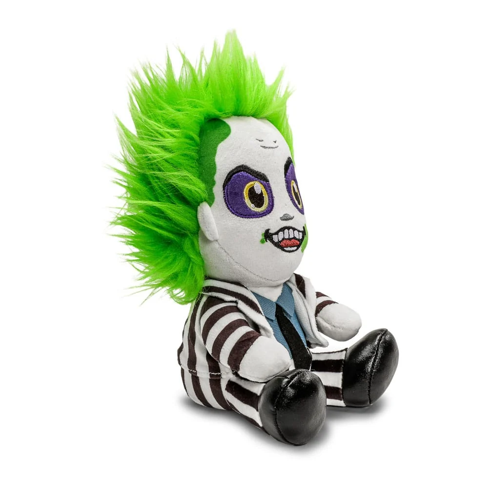 BEETLEJUICE PHUNNY PLUSH FIGURE BEETLEJUICE SITTING WITH STRIPED OUTFIT 18 CM P046870 - Image 2