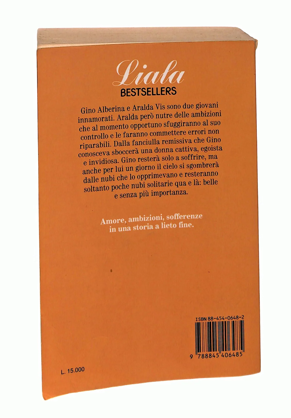 EBOND Belle Nubi Solitarie Liala Sonzogno 1994 Libro LI048724 - Image 2