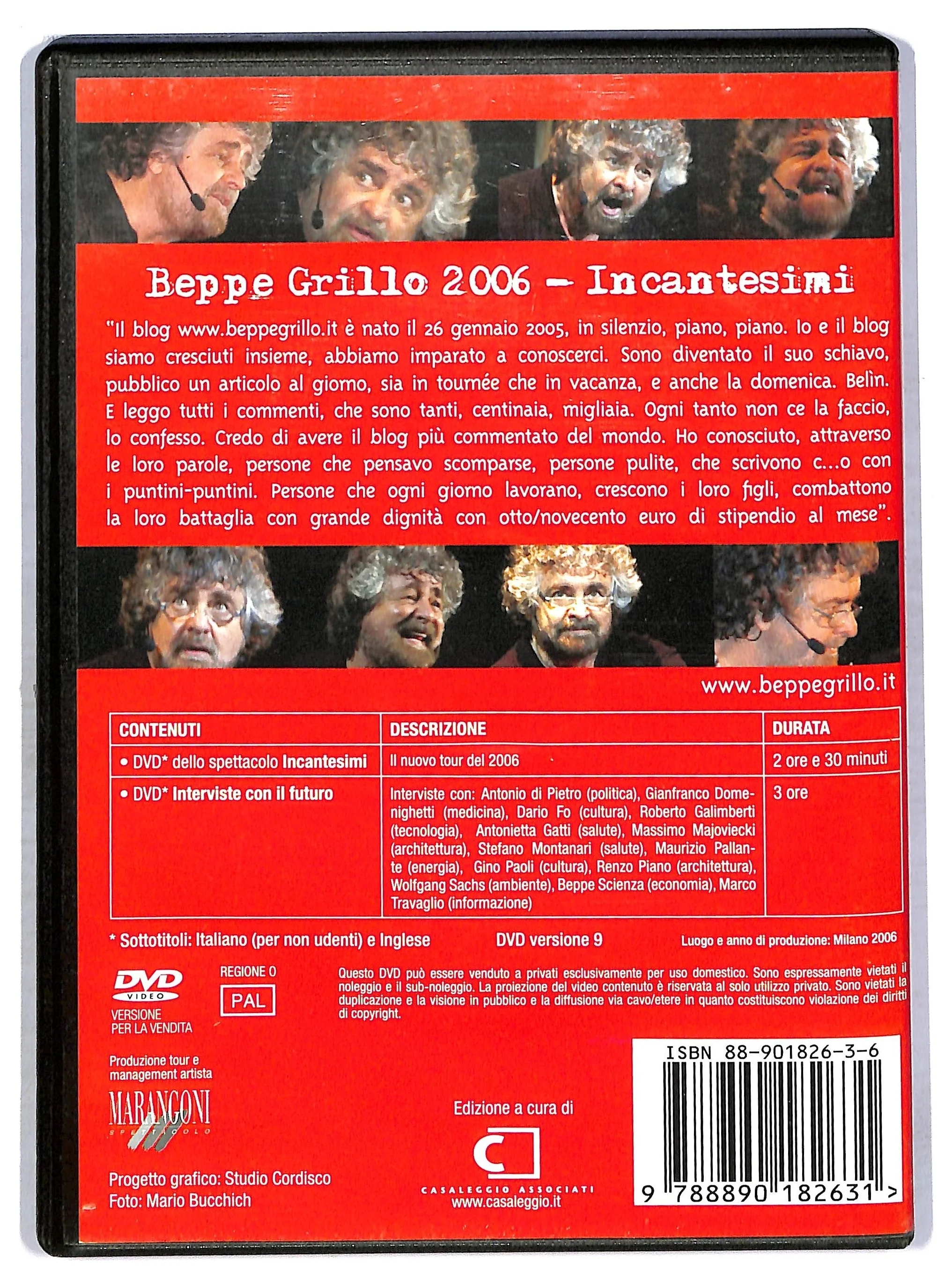 EBOND beppe grillo 2006 - incantesimi DVD DB711851 - Image 2
