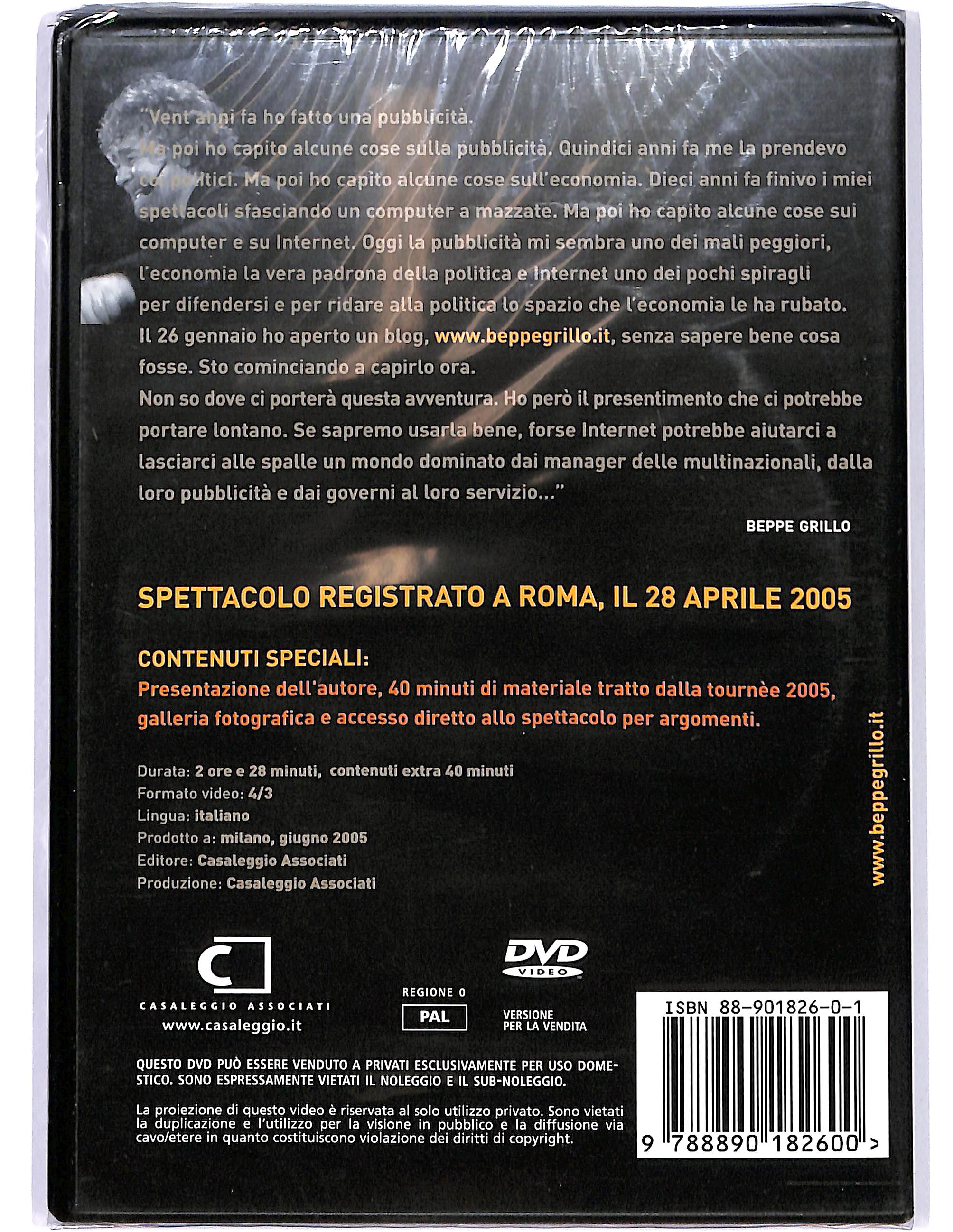 EBOND beppegrillo.it DVD DB713925 - Image 2