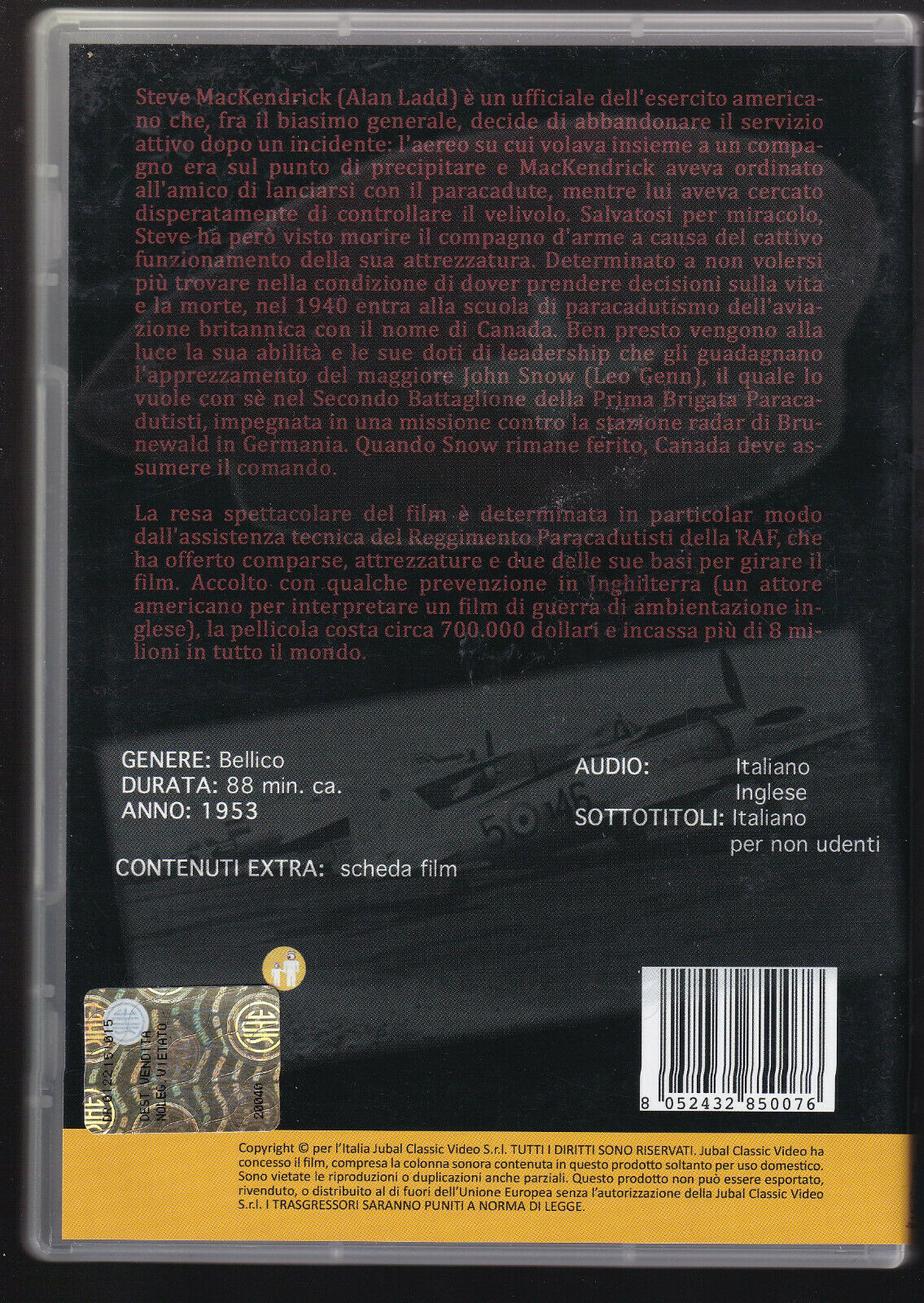 EBOND Berretti Rossi DVD DB690112 - Image 2