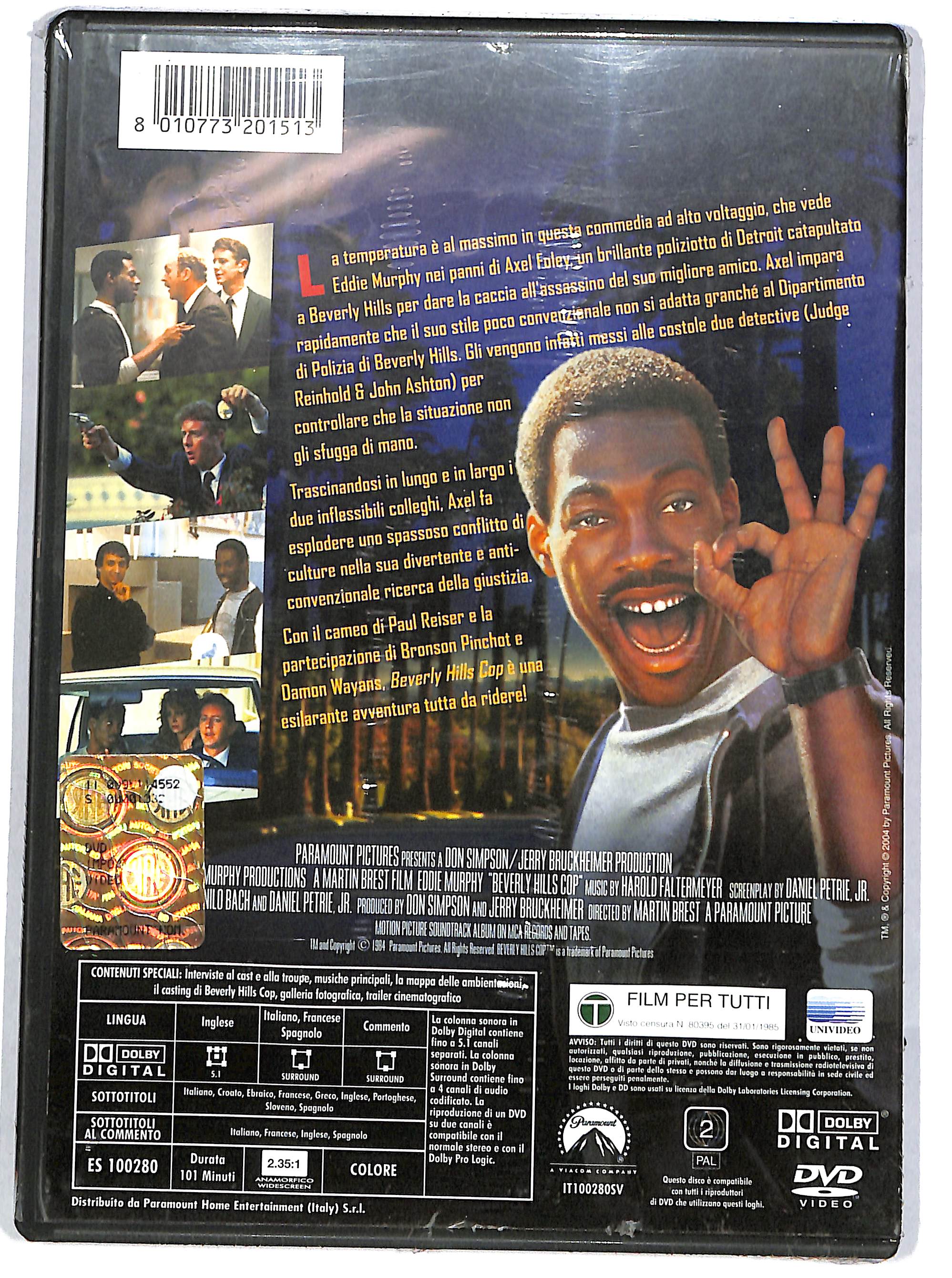 EBOND Beverly Hills Cop - Un piedipiatti a Beverly Hills DVD DB733155 - Image 2