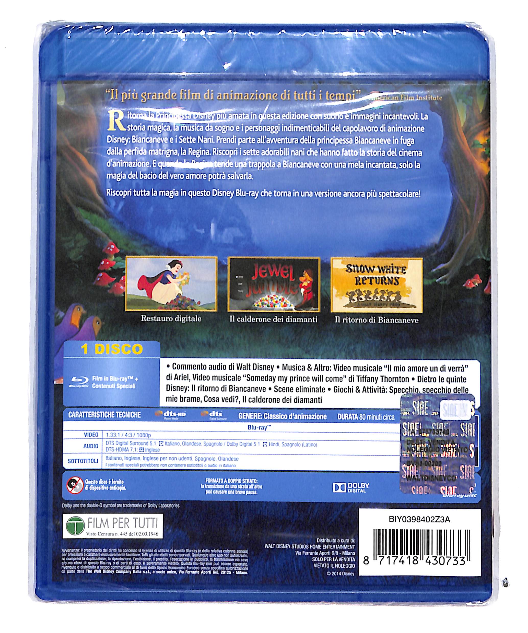 EBOND Biancaneve E I Sette Nani BLURAY DB715404 - Image 2