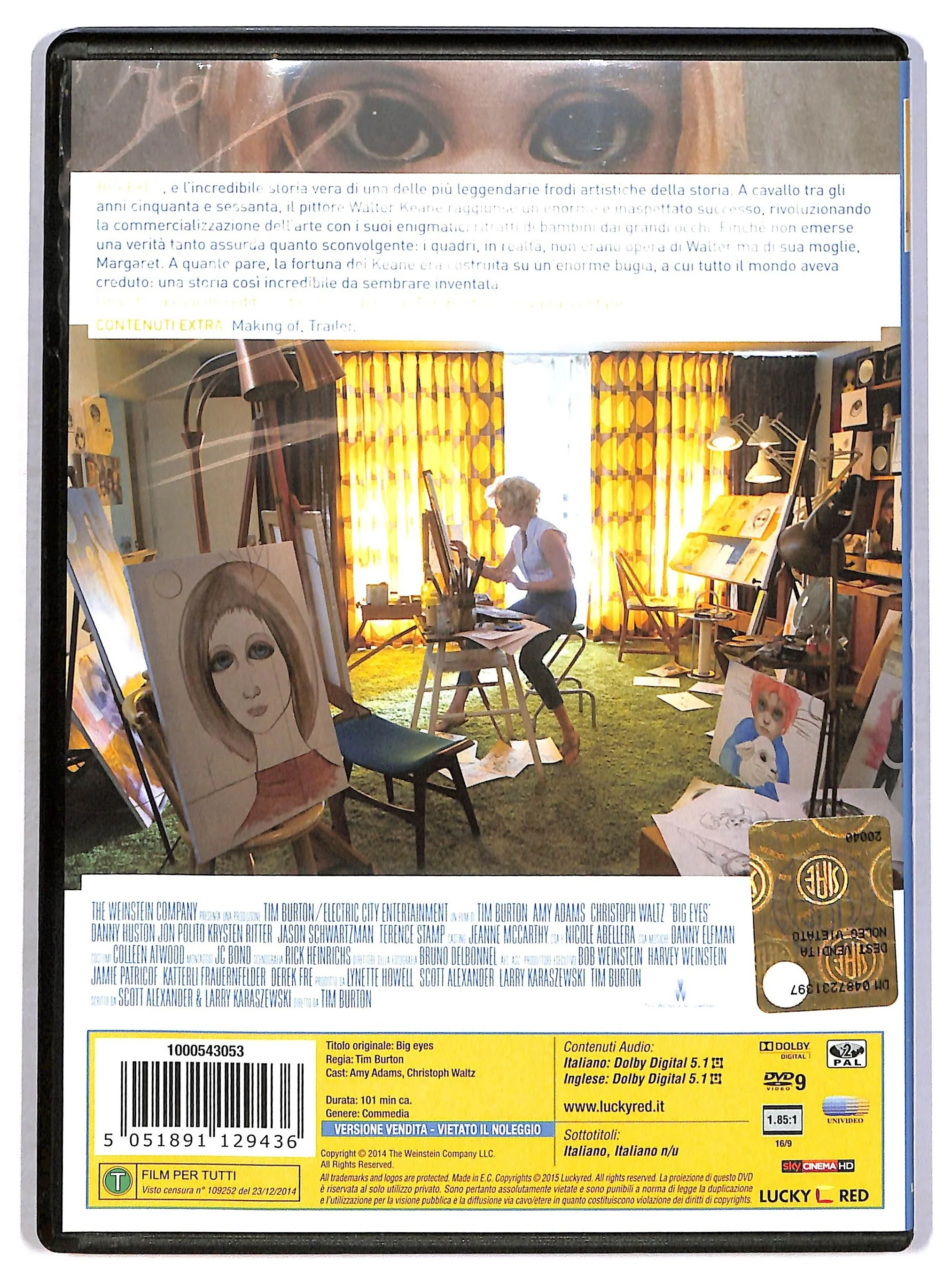 EBOND big eyes NOLEGGIO DVD DB758130 - Image 2