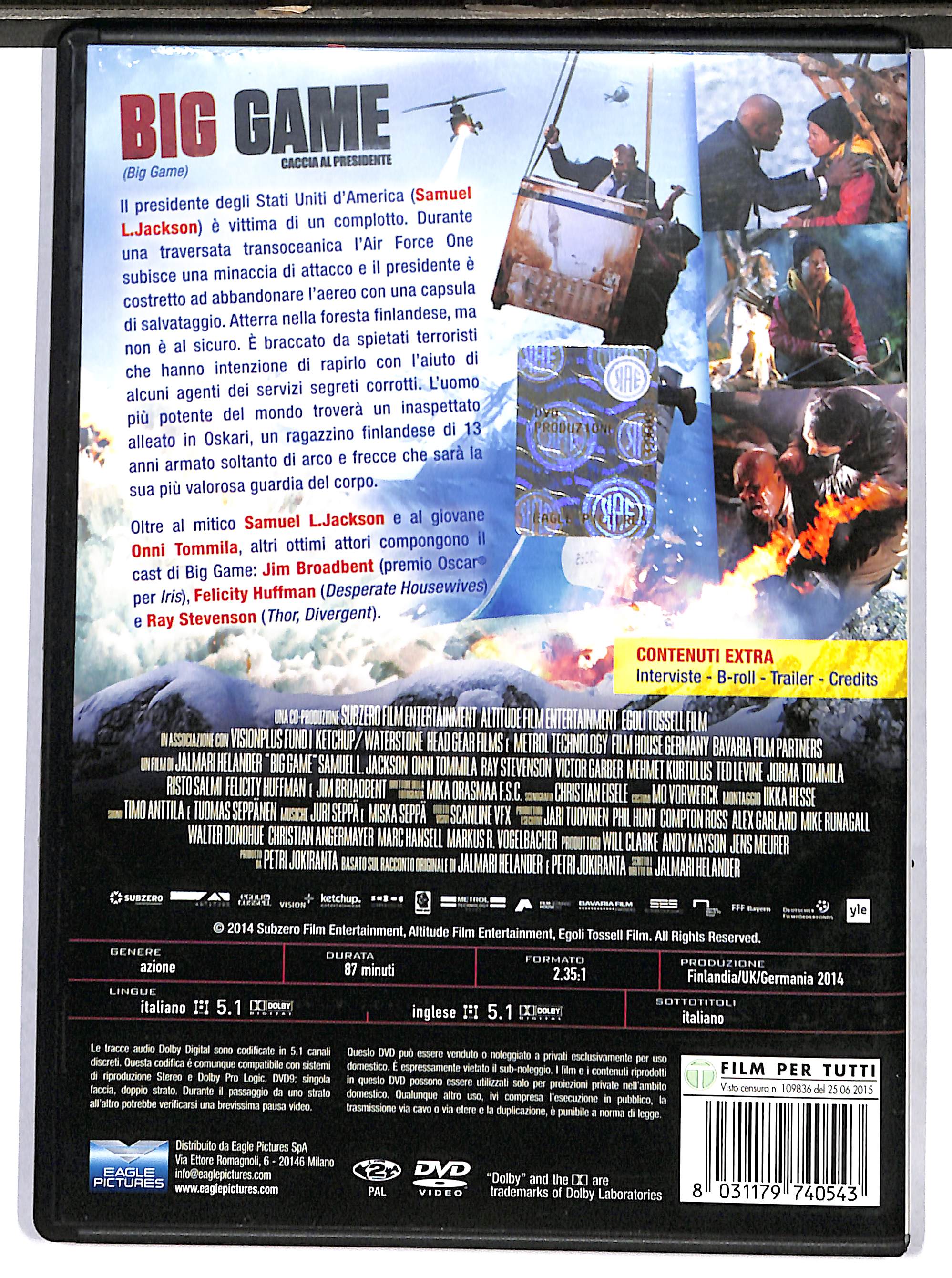 EBOND big game caccia al presidente DVD DB690253 - Image 2