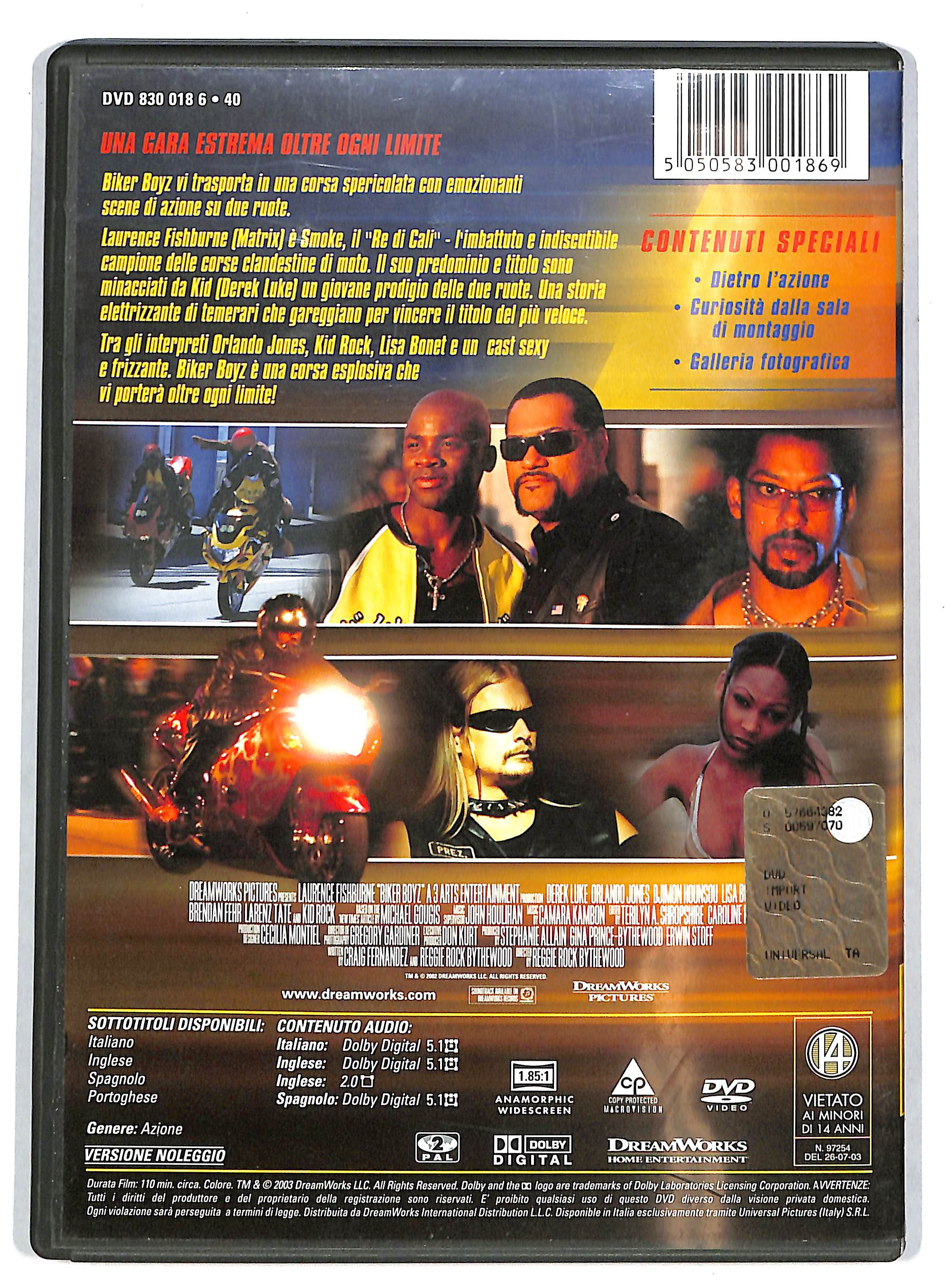 EBOND Biker boyz NOLEGGIO DVD DB757912 - Image 2