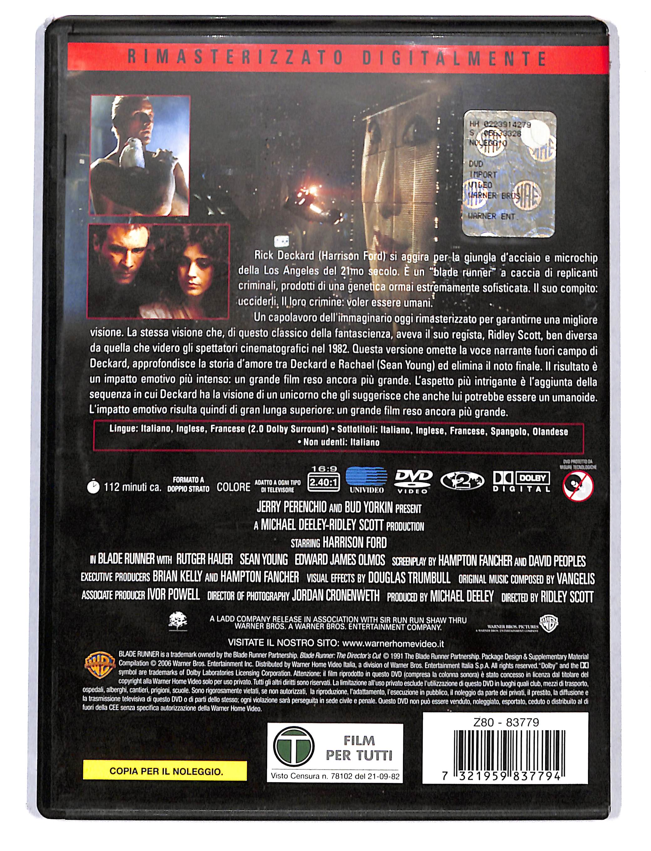 EBOND Blade Runner NOLEGGIO DVD DB753424 - Image 2