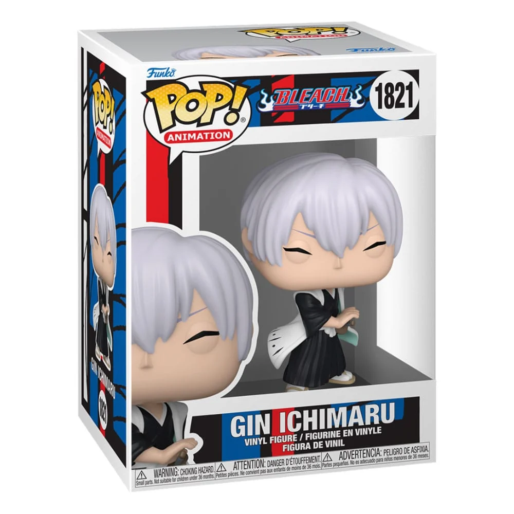 BLEACH POP! ANIMATION VINYL FIGURE GIN ICHIMARU 9 CM P038590 - Image 2