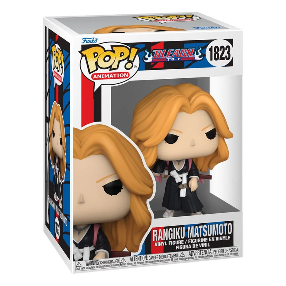 BLEACH POP! ANIMATION VINYL FIGURE RANGIKU MATSUMOTO 9 CM P038593 - Image 2