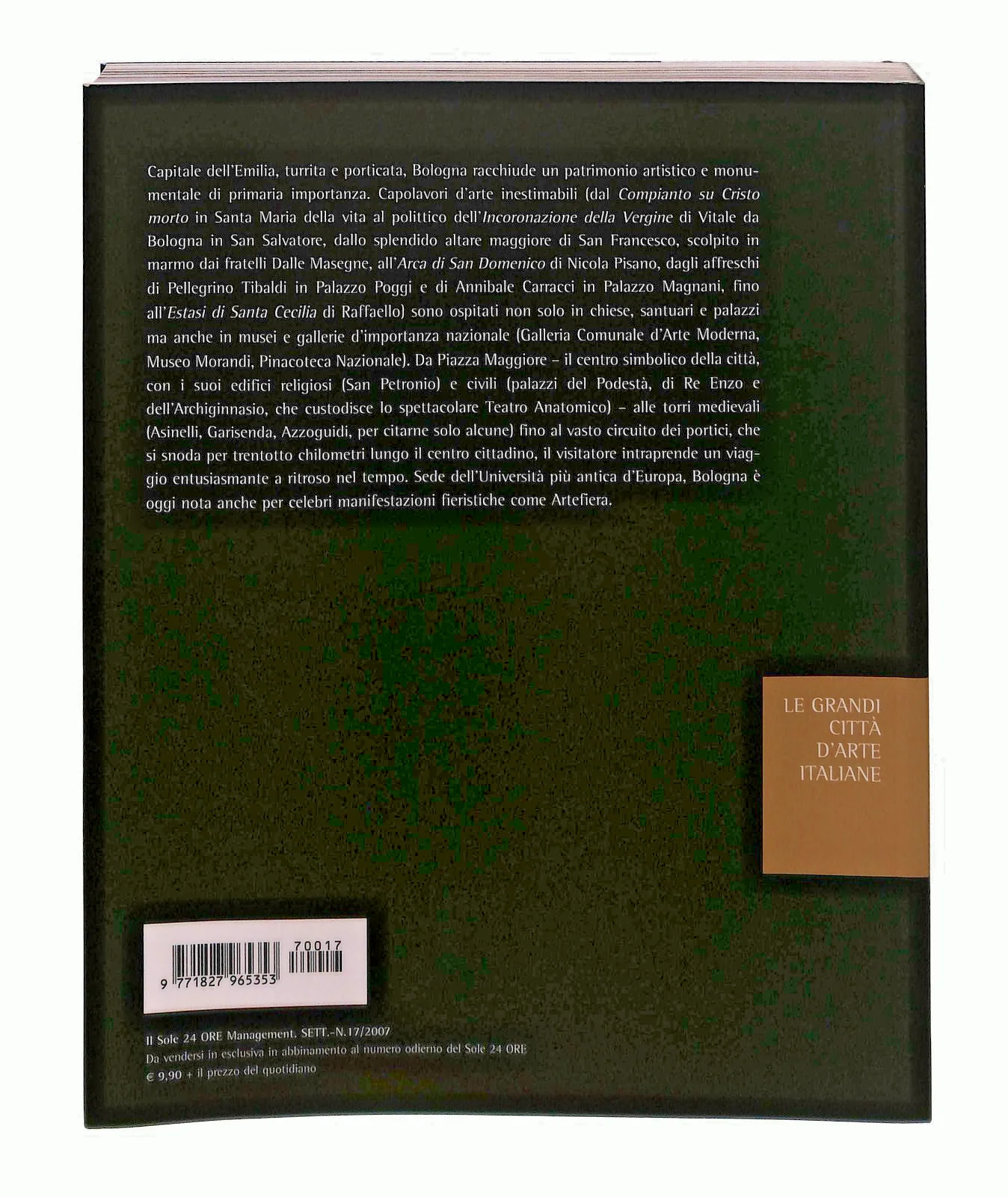 EBOND Bologna Grandi Citta d Arte Italiane Il Sole Electa ConLibro LI048372 - Image 2