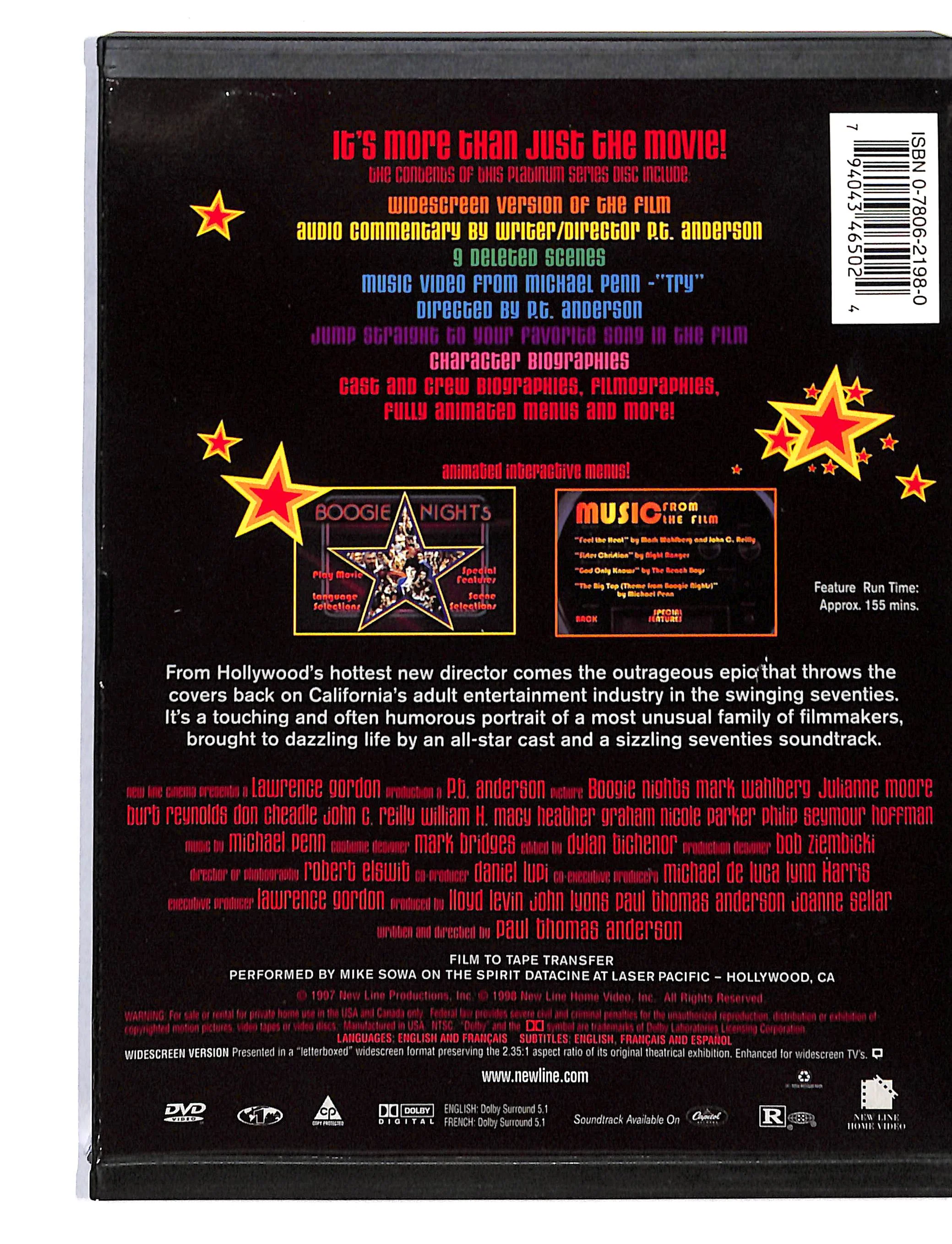 EBOND Boogie Nights Edizione USA SNAPPER DVD DB738162 - Image 2
