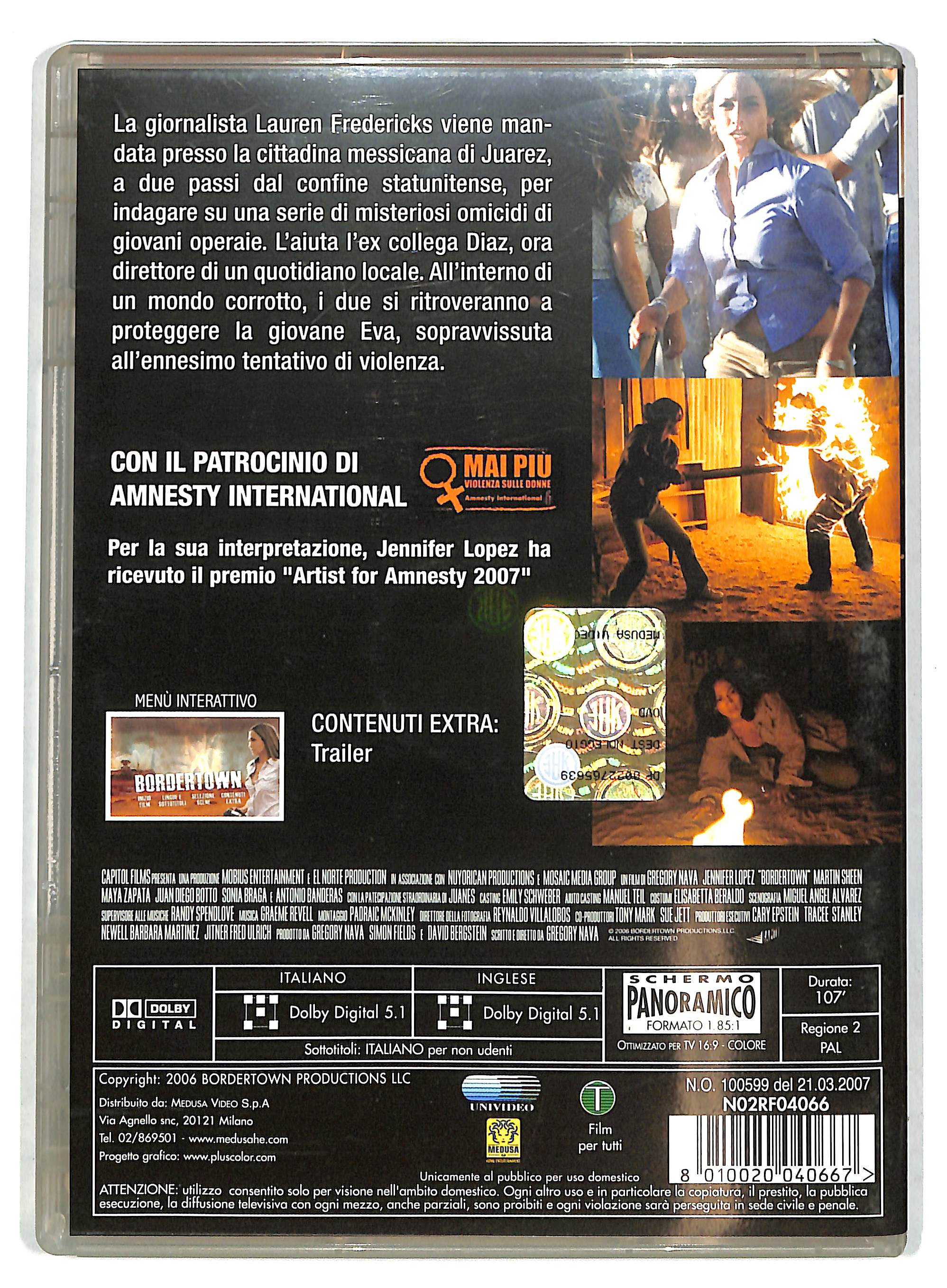 EBOND Bordertown NOLEGGIO DVD DB757950 - Image 2