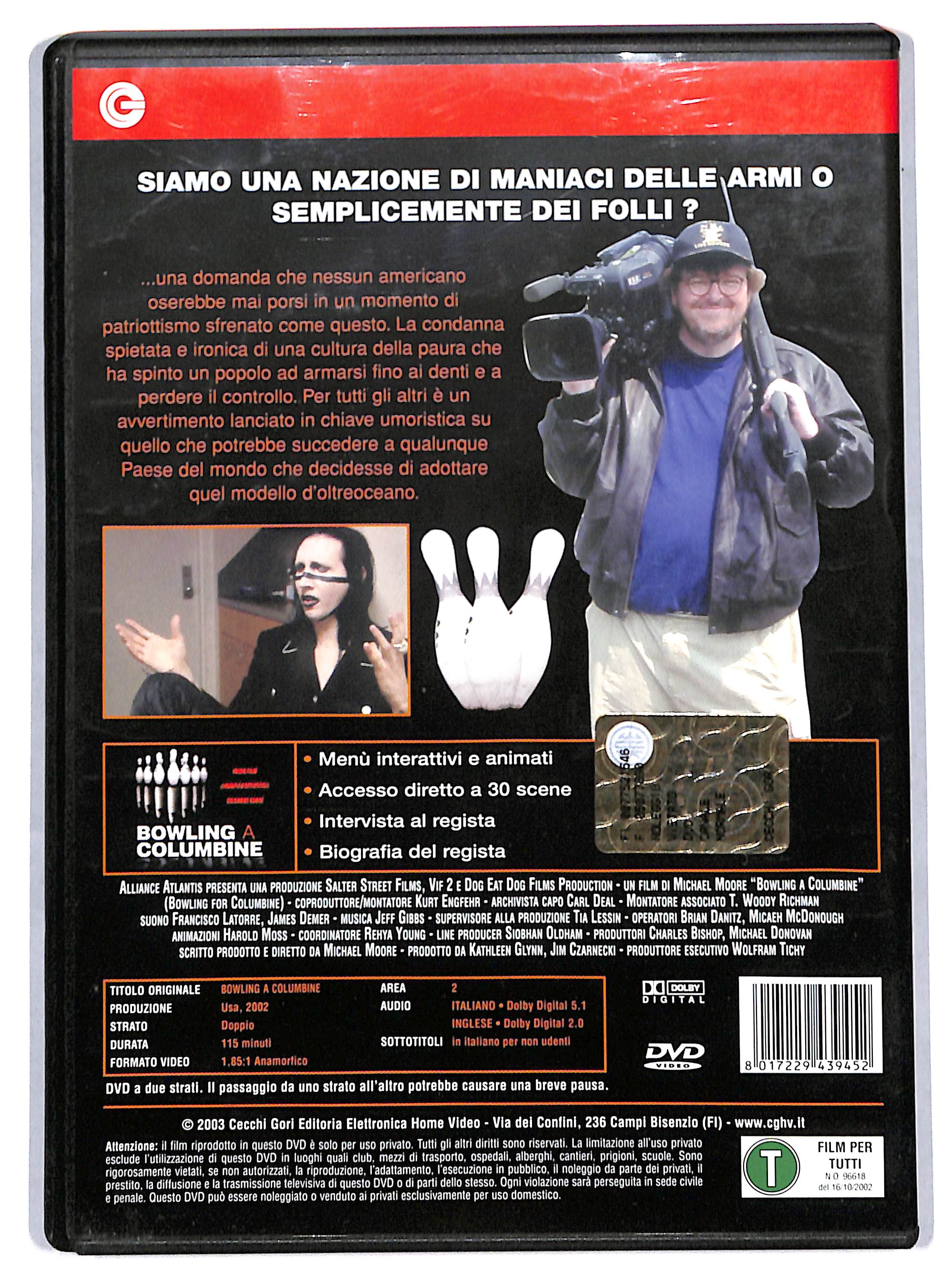 EBOND bowling a columbine DVD DB699732 - Image 2