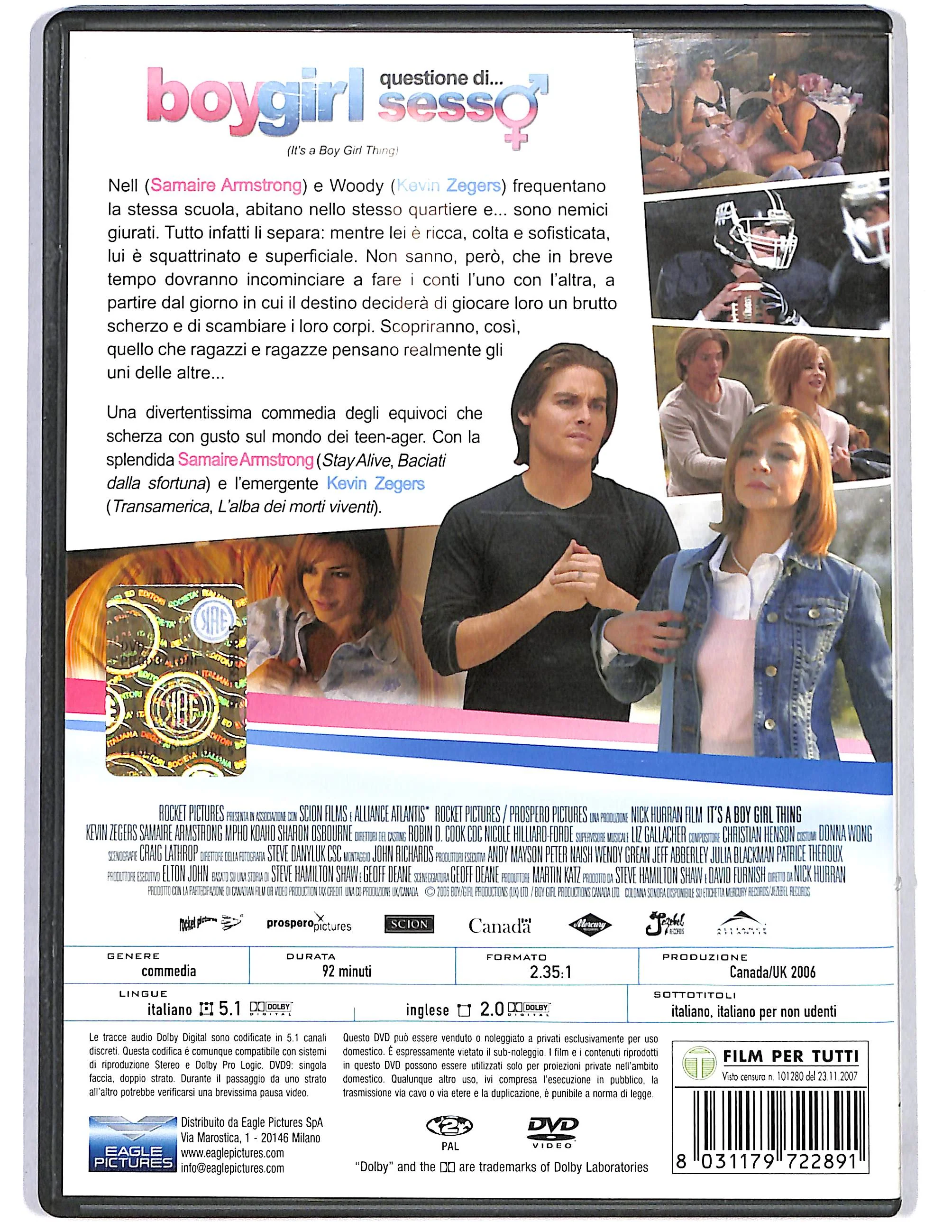 EBOND Boygirl questione di ... sesso NOLEGGIO DVD DB757433 - Image 2