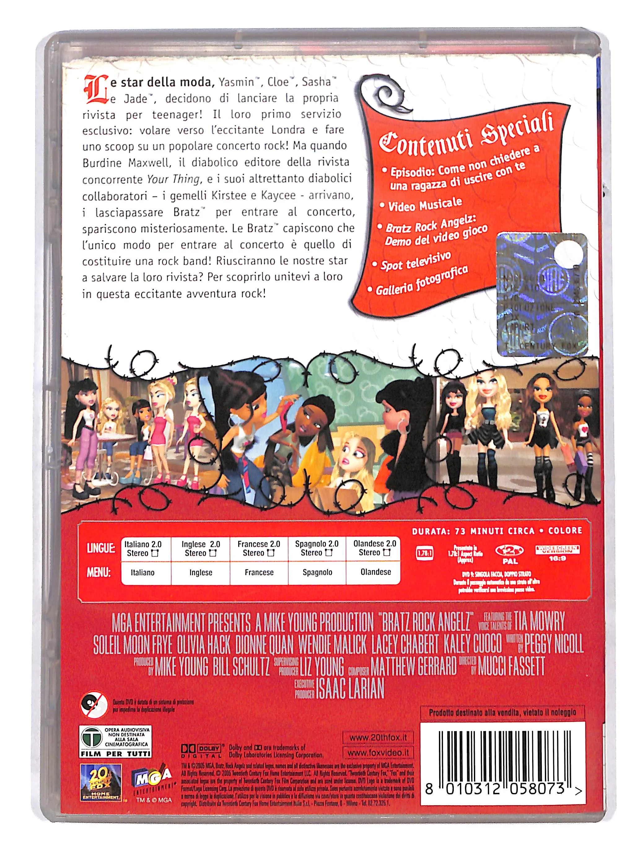 EBOND Bratz Rock Angel's DVD DB723346 - Image 2