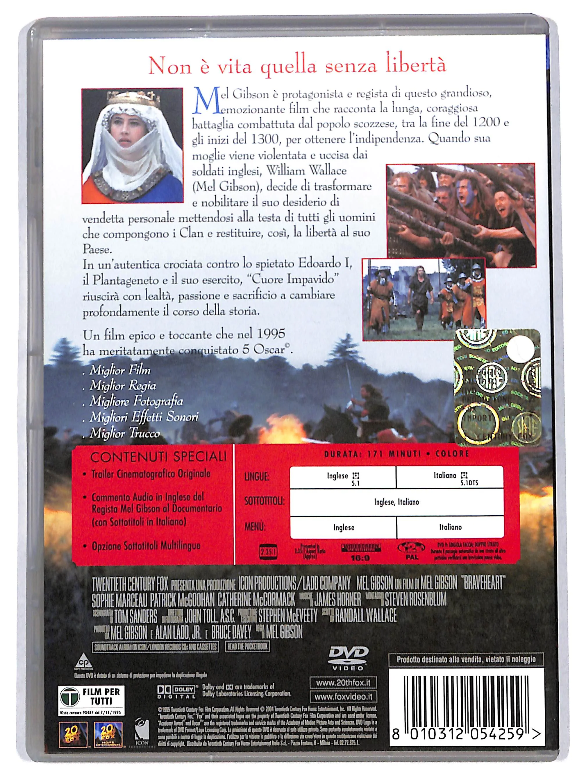 EBOND braveheart DVD DB711118 - Image 2