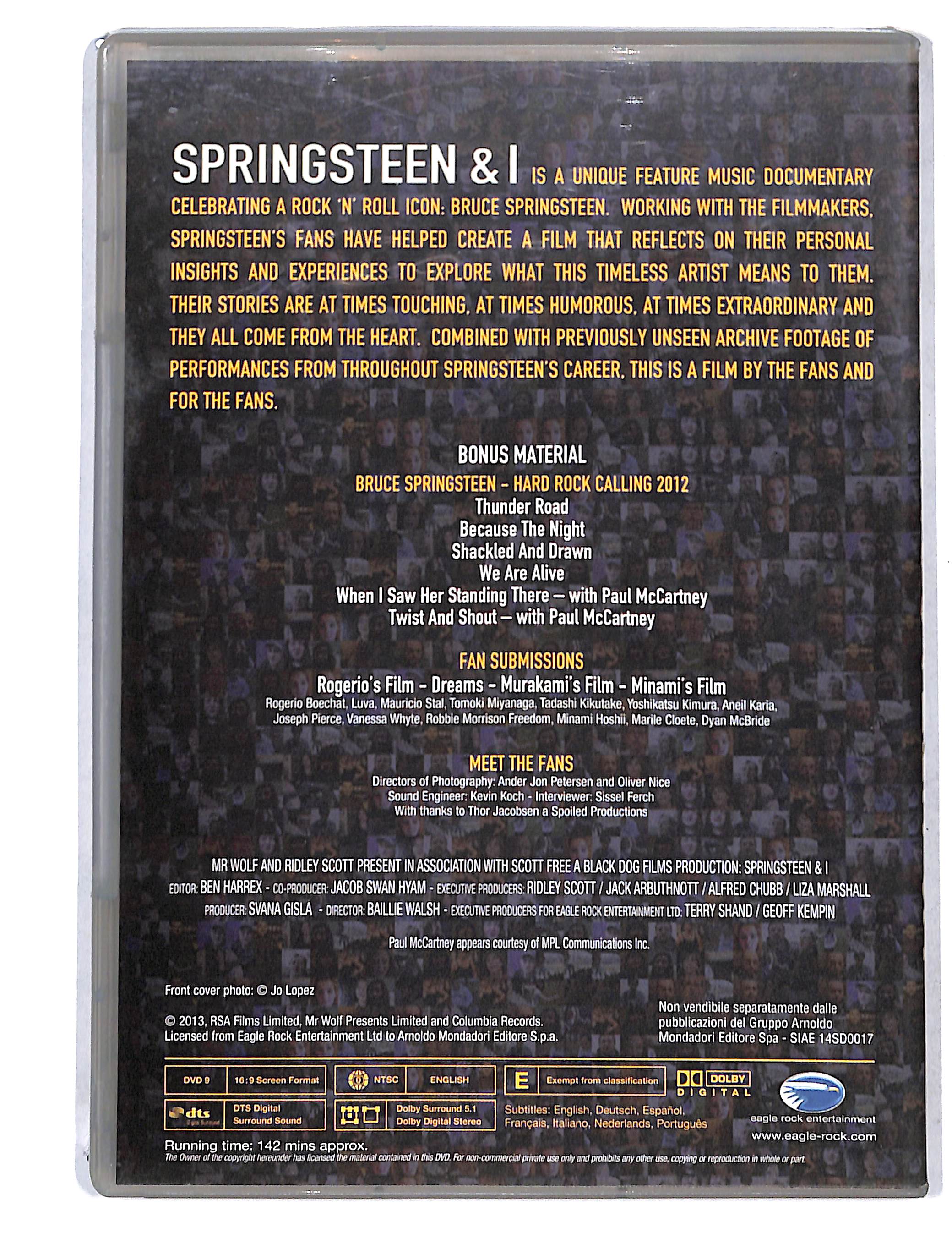EBOND Bruce Springsteen - Springsteen & I DVD DB753145 - Image 2