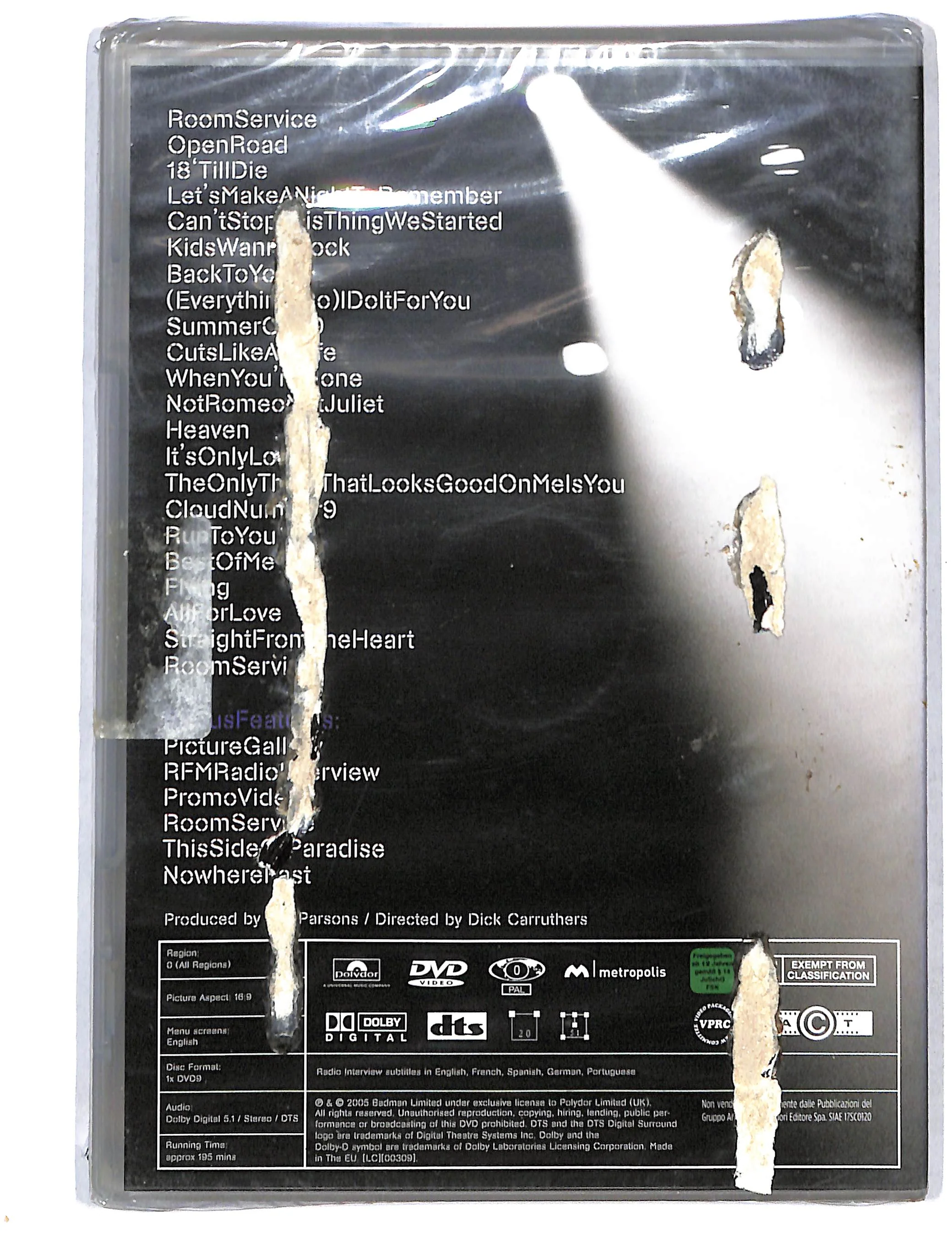 EBOND Bryan Adams live in Lisbon EDITORIALE DVD DB736602 - Image 2