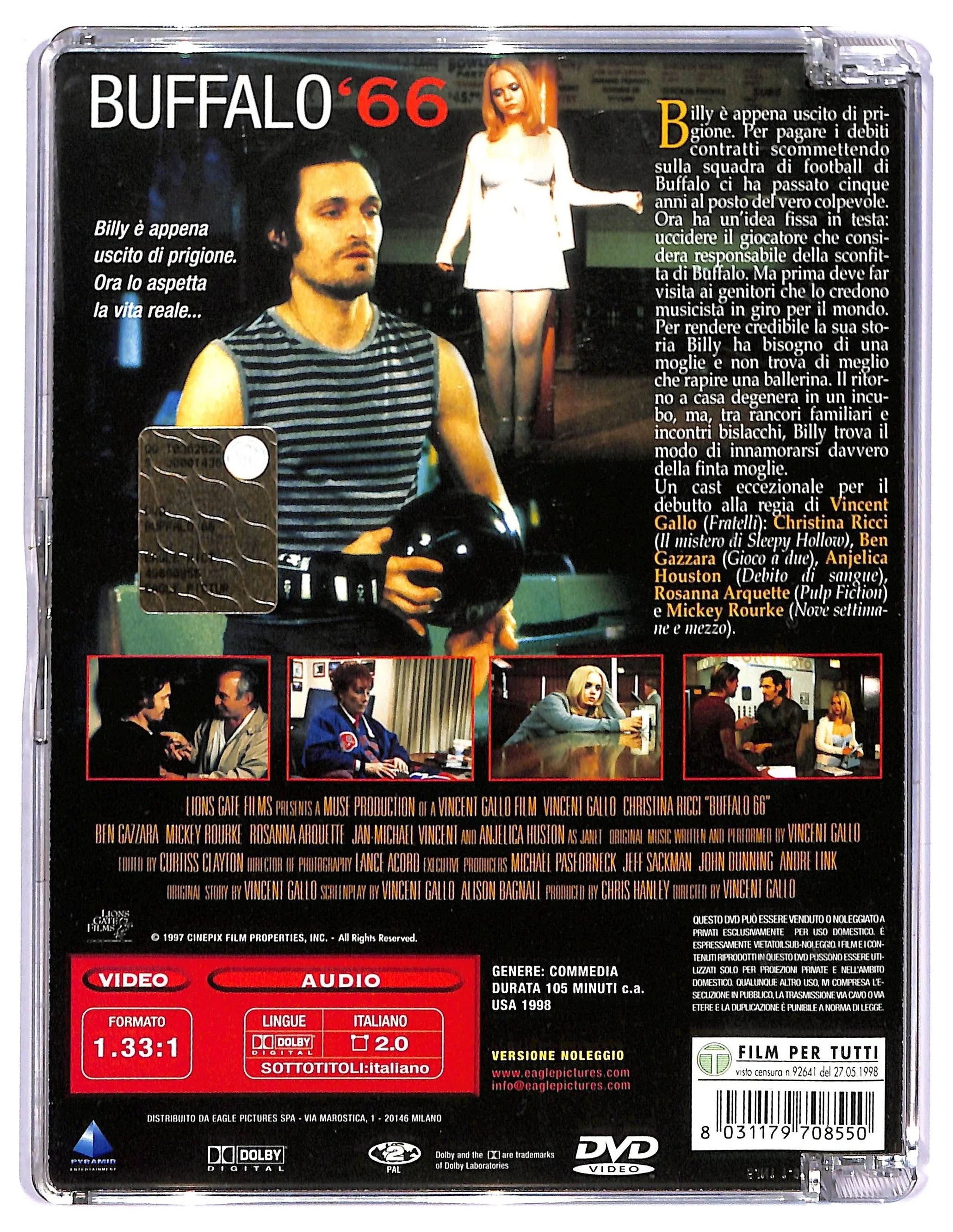 EBOND Buffalo 66 SJB NOLEGGIO DVD DB705603 - Image 2