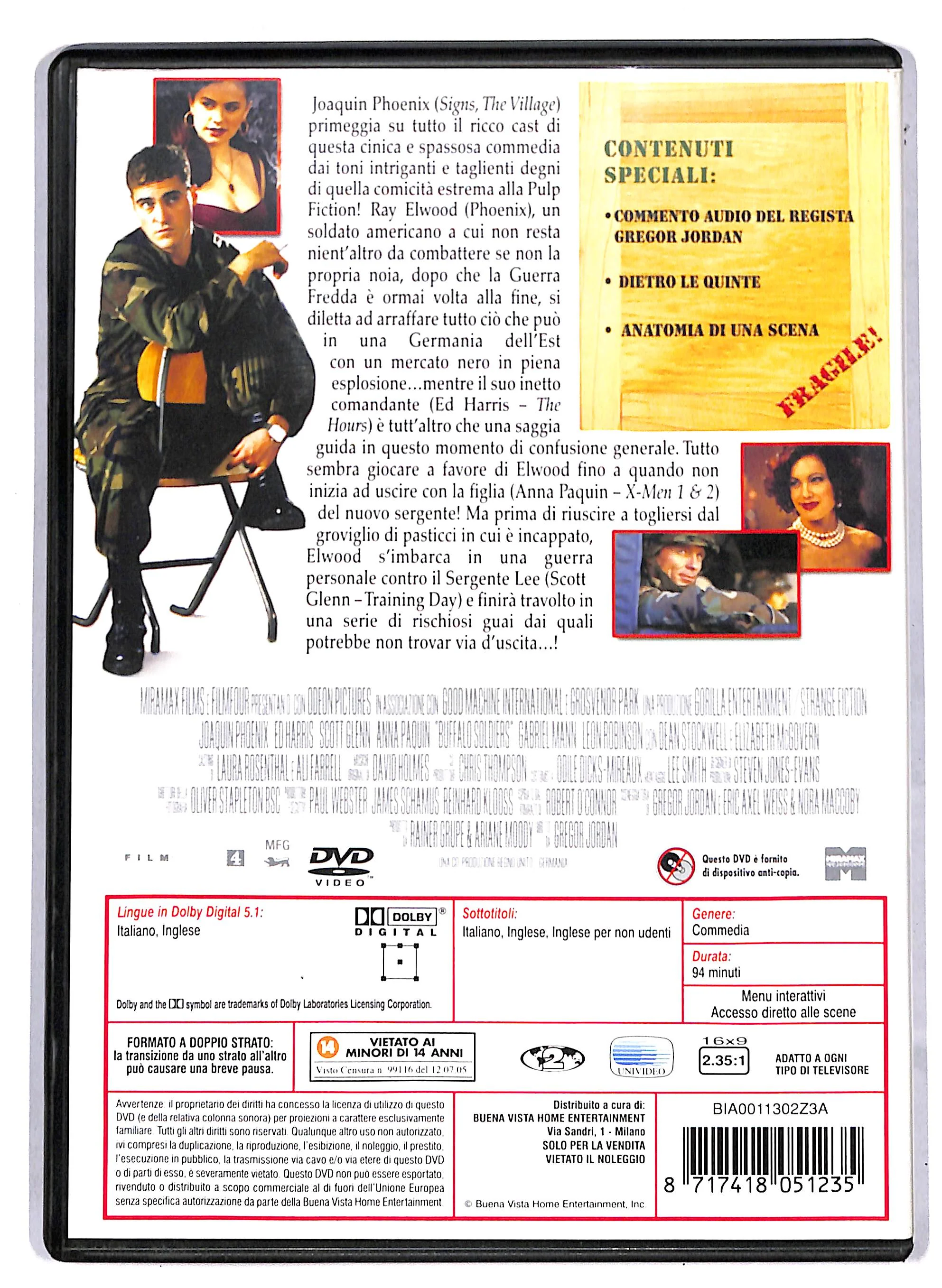 EBOND Buffalo Soldiers DVD DB691741 - Image 2