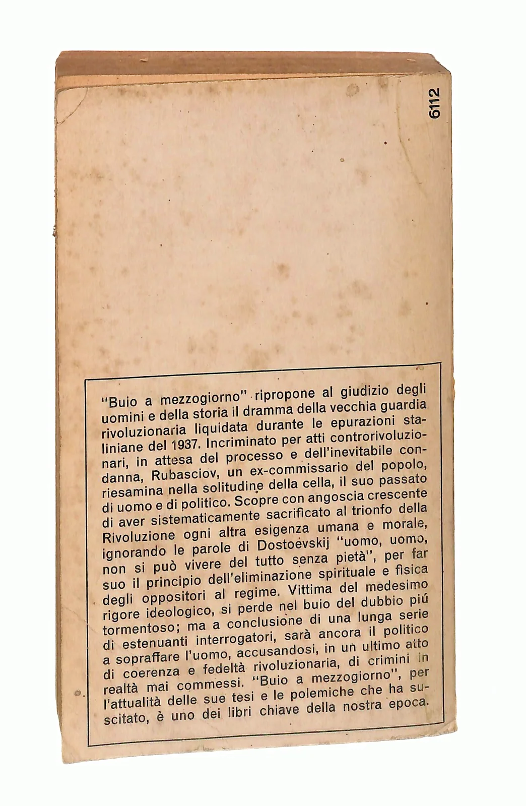 EBOND Buio a Mezzogiorno A Koestler Mondadori 1966 Libro LI049160 - Image 2