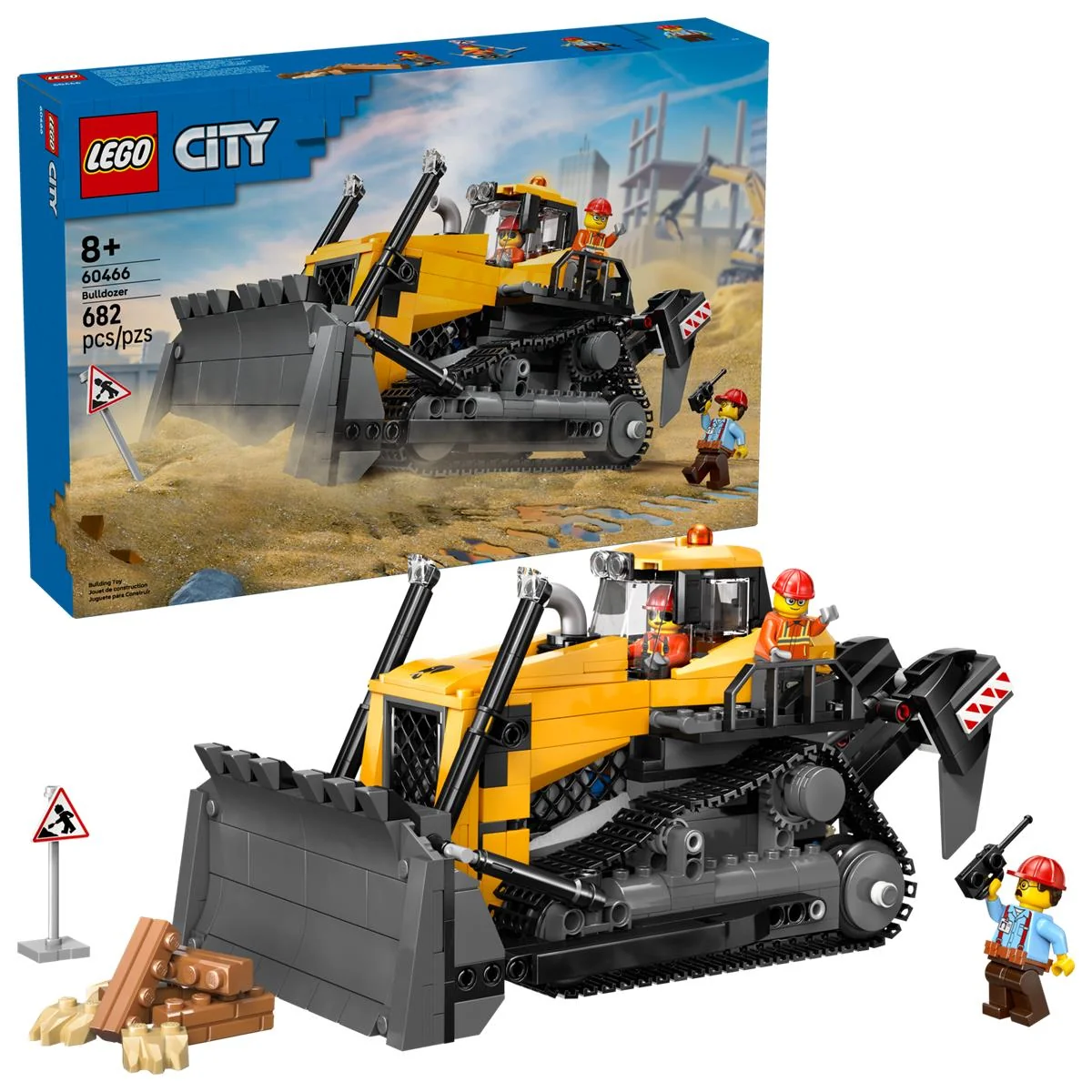 LEGO 60466 Bulldozer giallo - Image 6