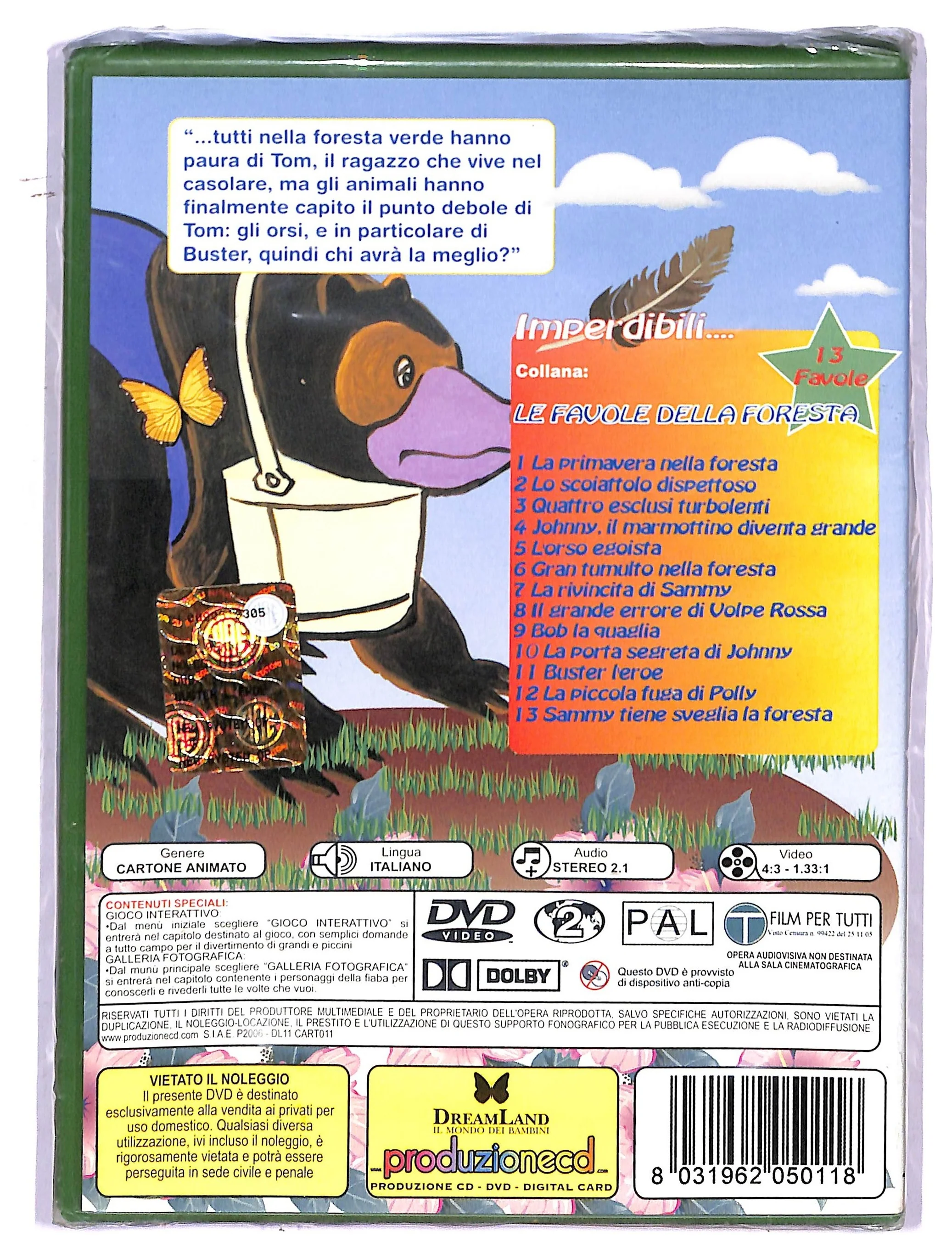 EBOND Buster l'eroe - favola n 11 DVD DB695405 - Image 2