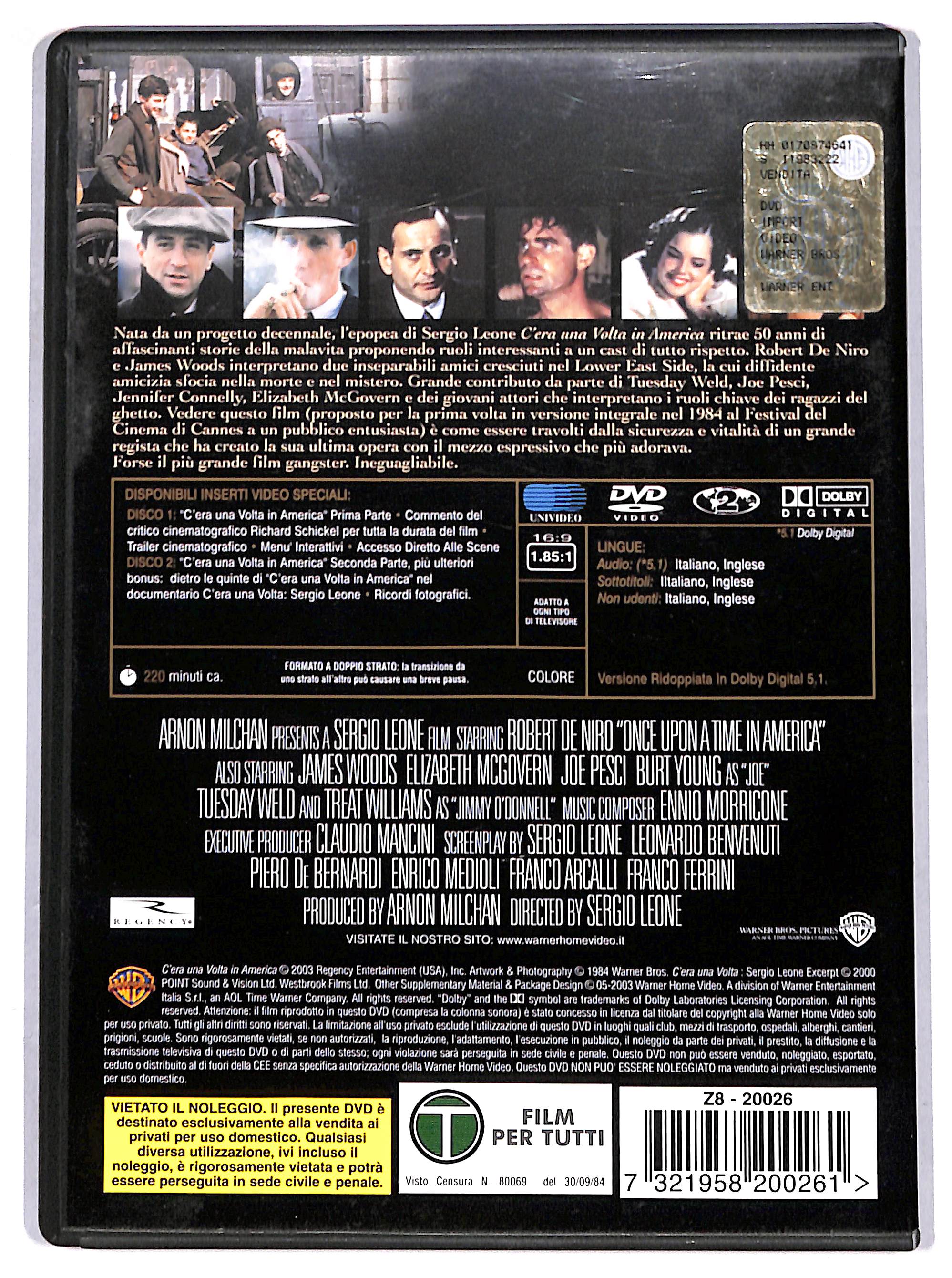 EBOND c'era una volta in america DVD DB712328 - Image 2