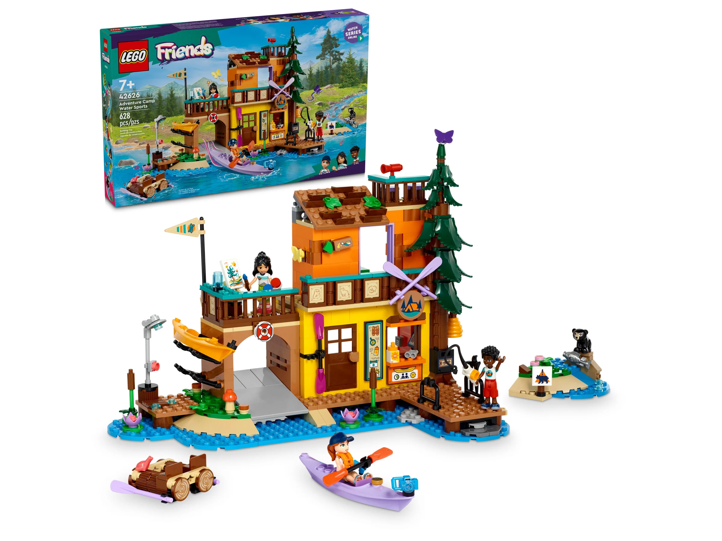 LEGO 42626 Campo Avventura - Sport acquatici