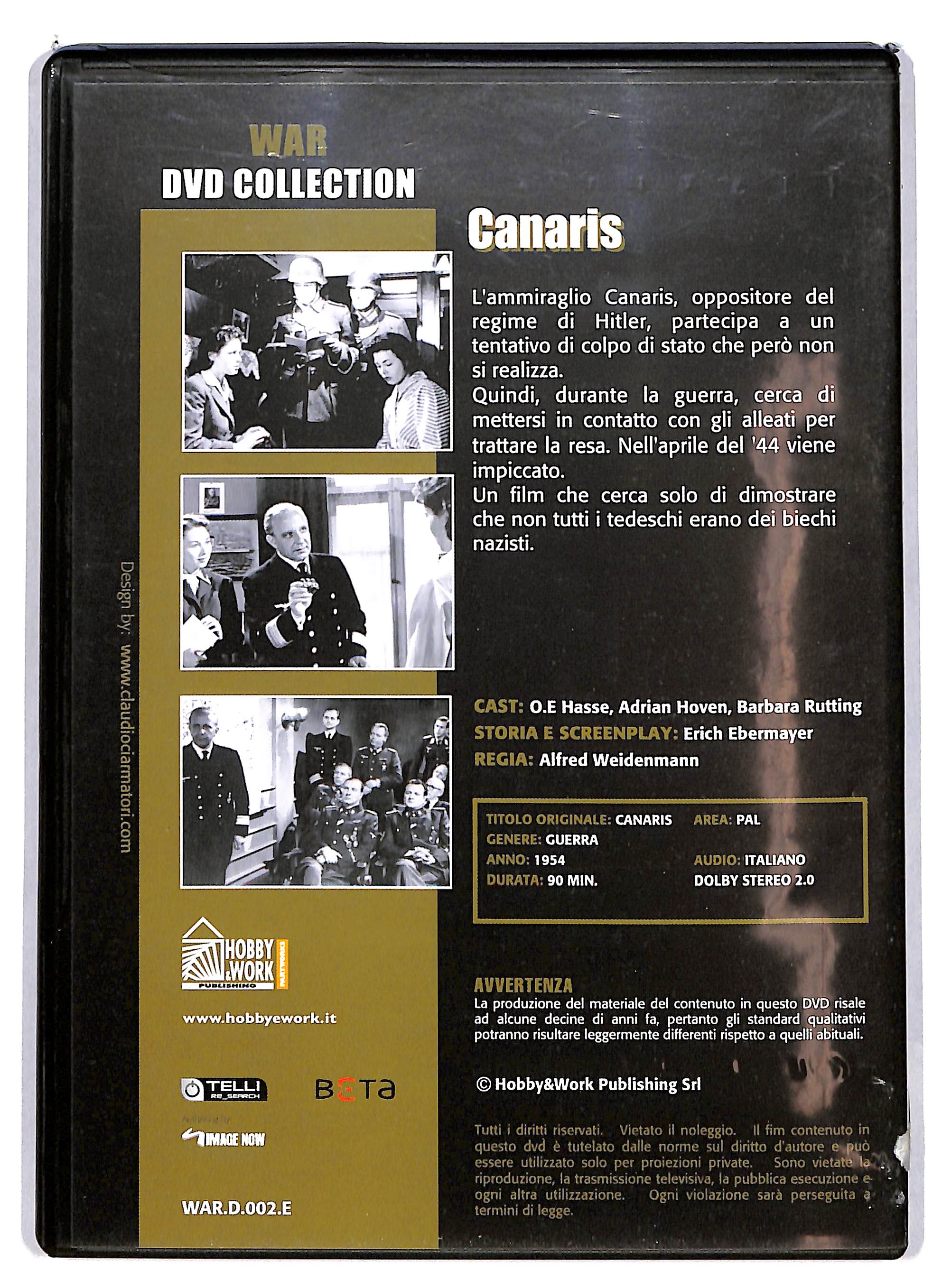 EBOND Canaris EDITORIALE DVD DB695416 - Image 2