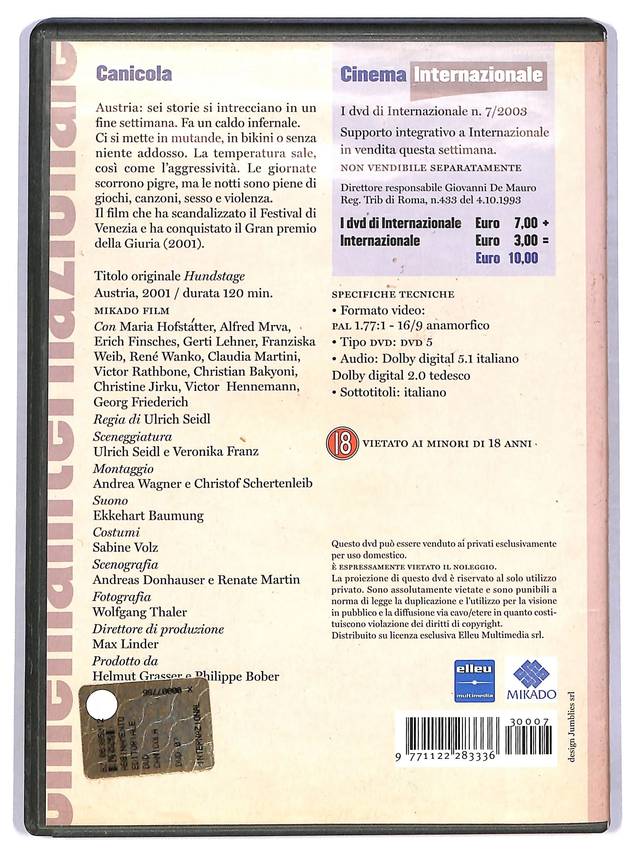 EBOND Canicola EDITORIALE DVD DB732105 - Image 2